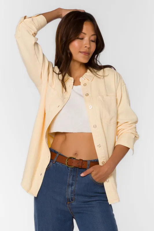 Braxton Chamomile Shirt sold by Velvet Heart