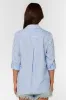 Elisa White Blue Stripe Shirt sold by Velvet Heart