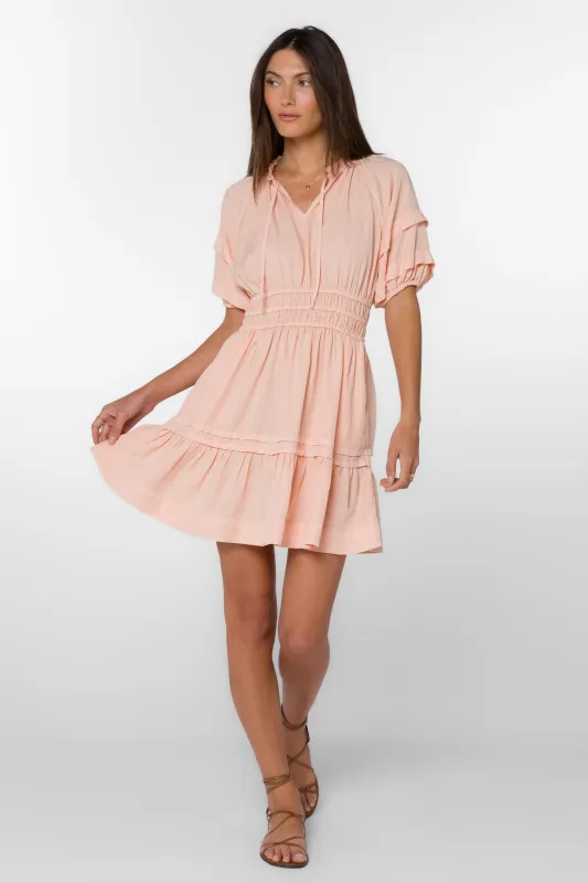 Donna Pink Sand Dress sold by Velvet Heart