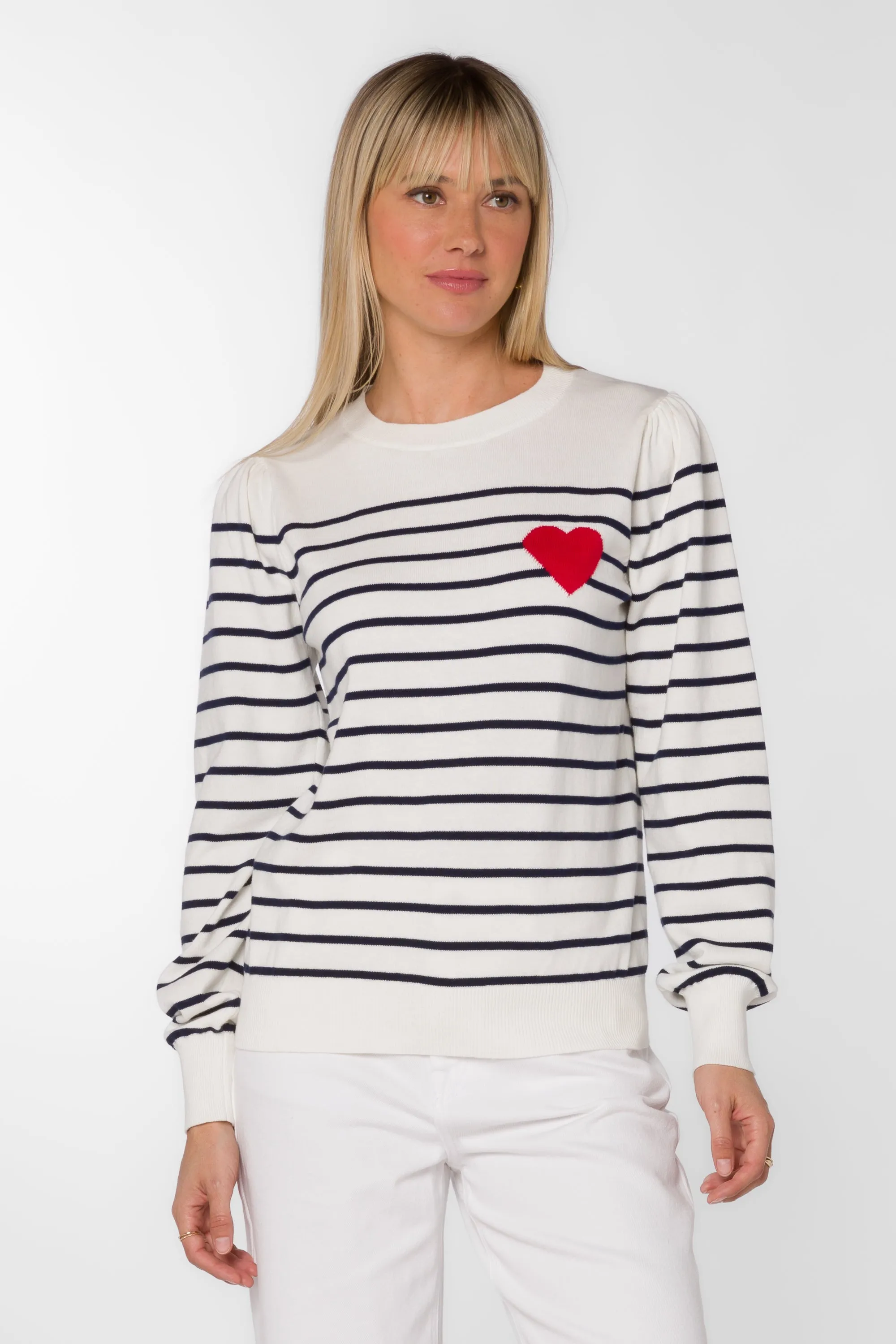 Serissa Navy Stripe Sweater sold by Velvet Heart product image thumbnail 4