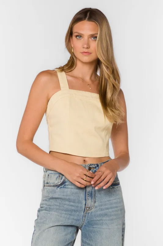 Aries Chamomile Top sold by Velvet Heart