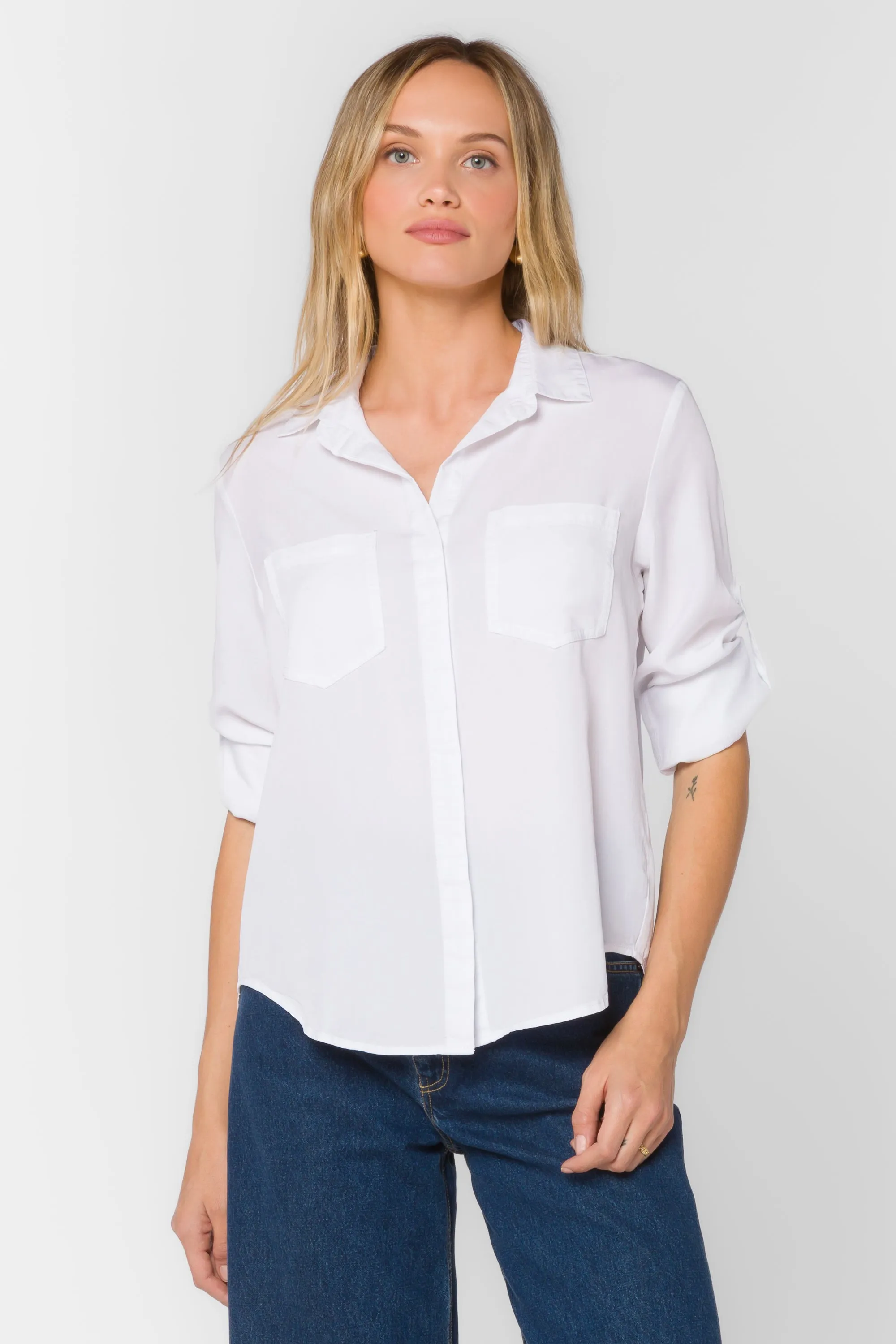 Riley White Shirt sold by Velvet Heart product image thumbnail 3