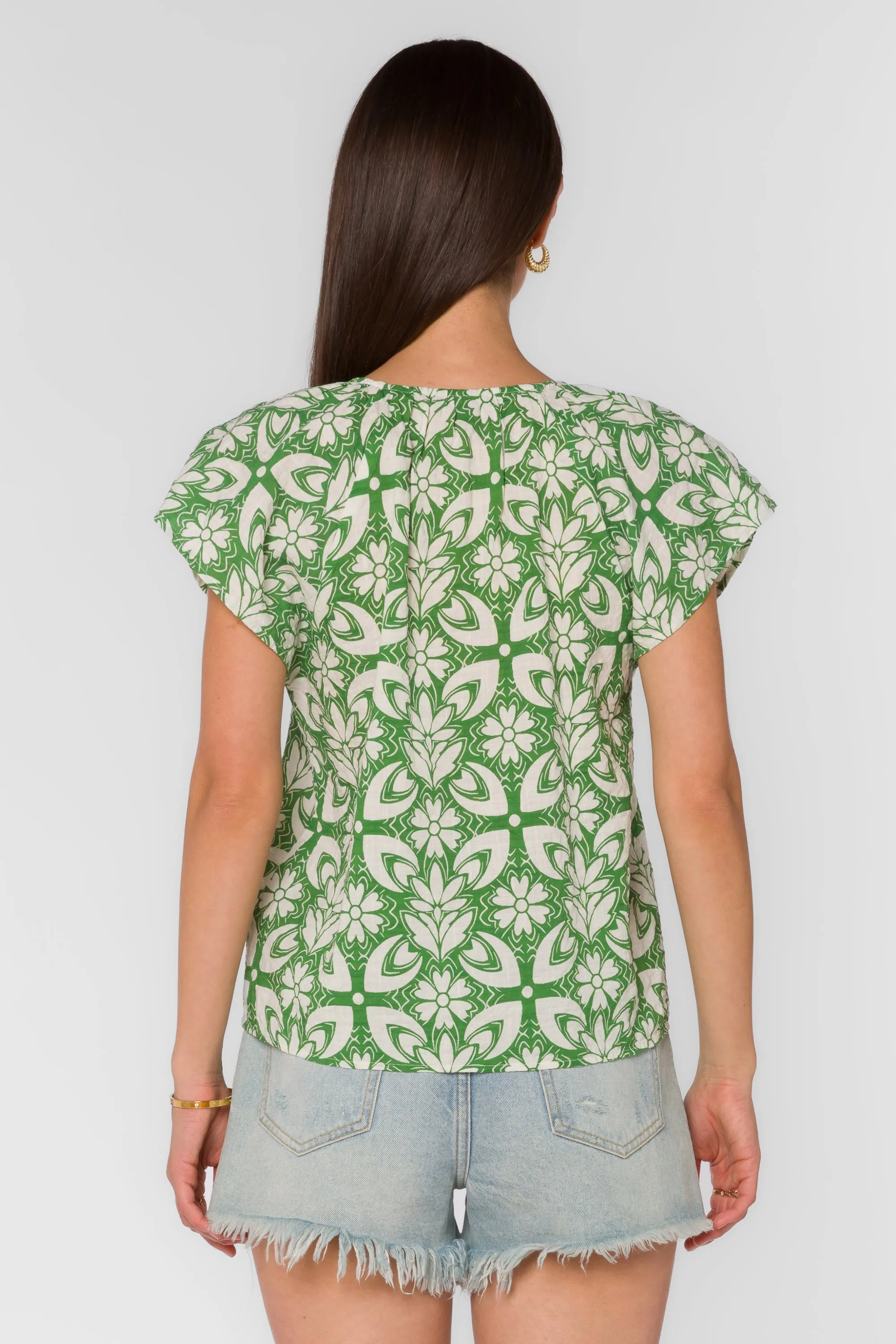 Indie Green Geo Top sold by Velvet Heart product image thumbnail 5
