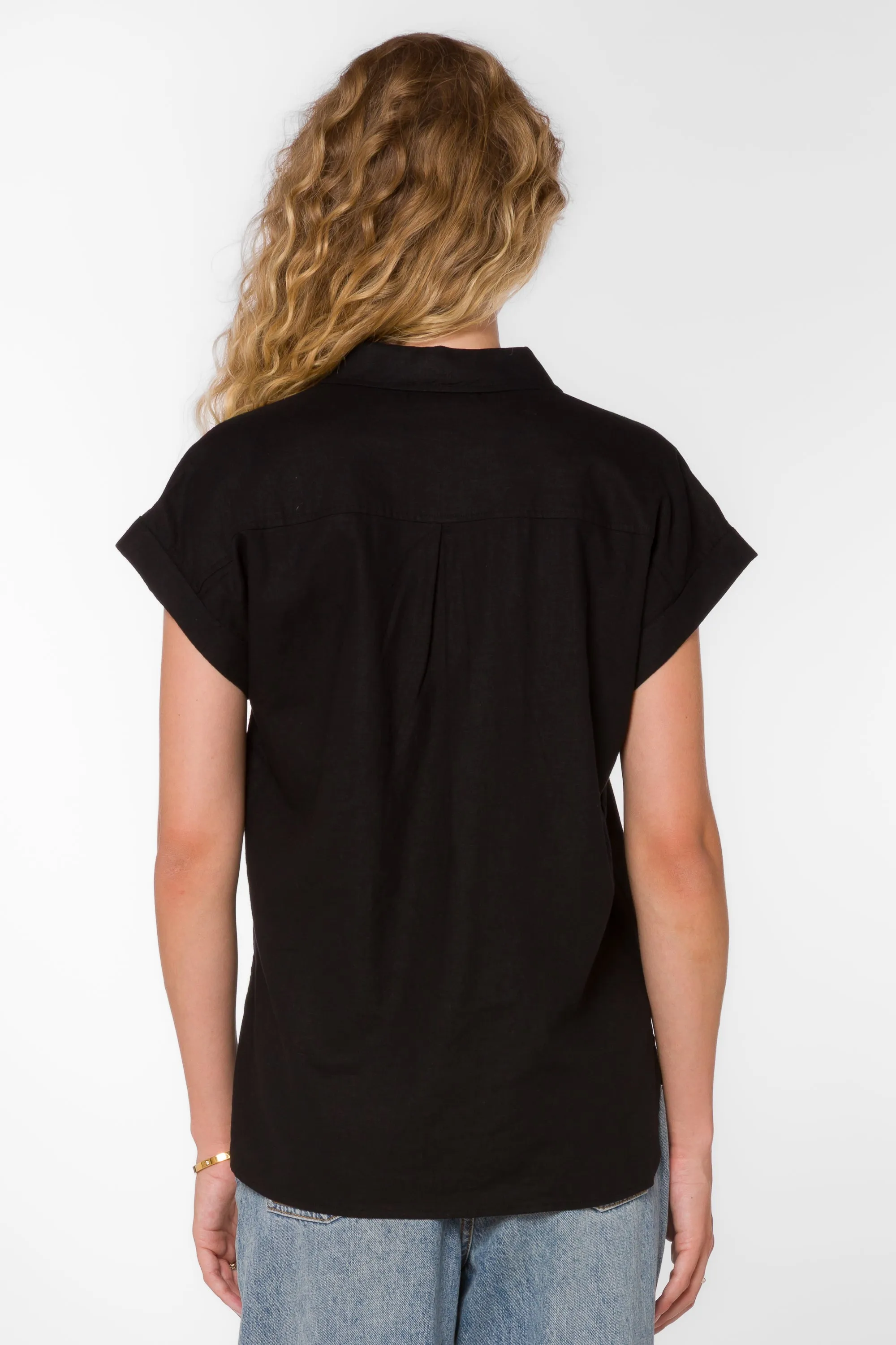 Ilene Black Shirt sold by Velvet Heart product image thumbnail 4