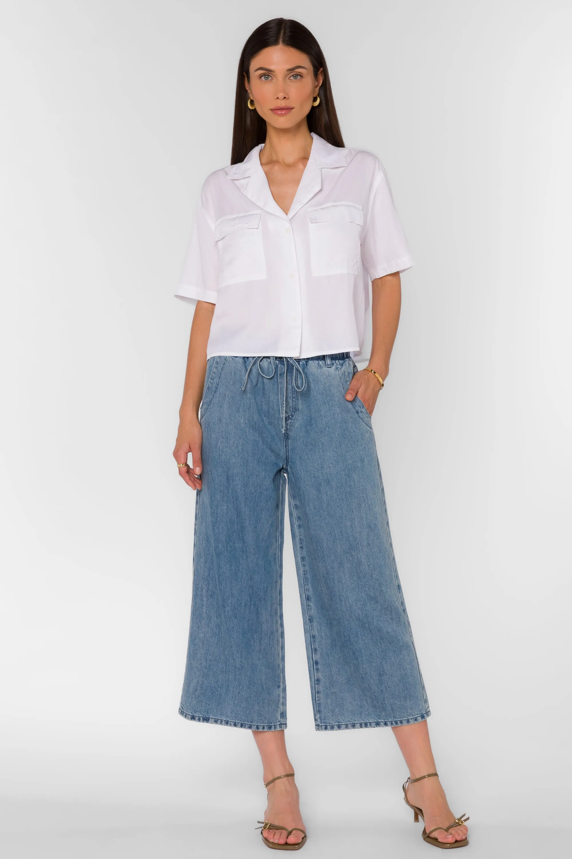 Lenora Optic White Shirt sold by Velvet Heart product image thumbnail 3