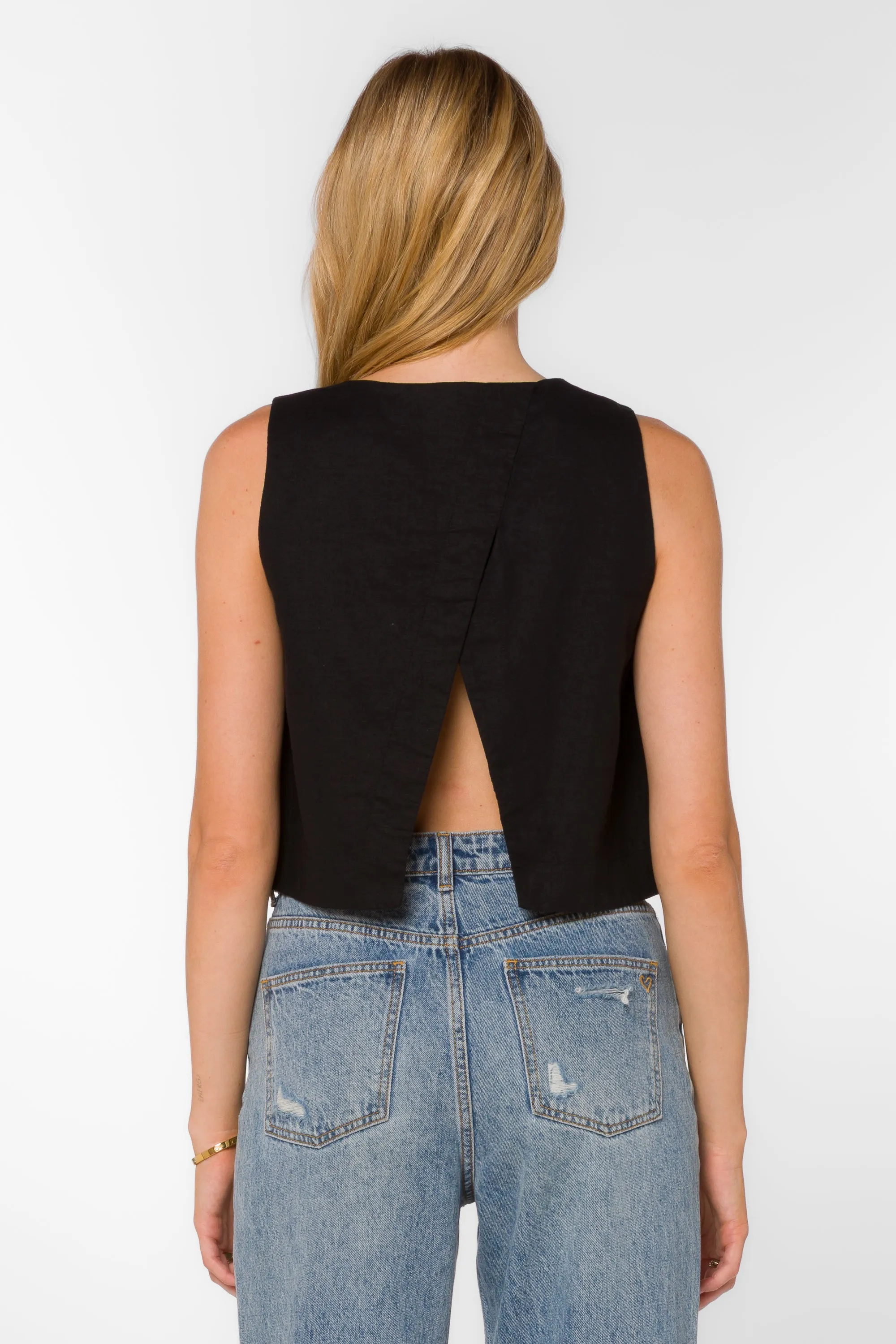 Saima Black Top sold by Velvet Heart product image thumbnail 4