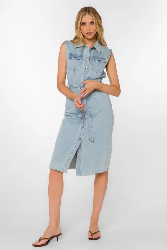 Karsyn Light Blue Dress sold by Velvet Heart