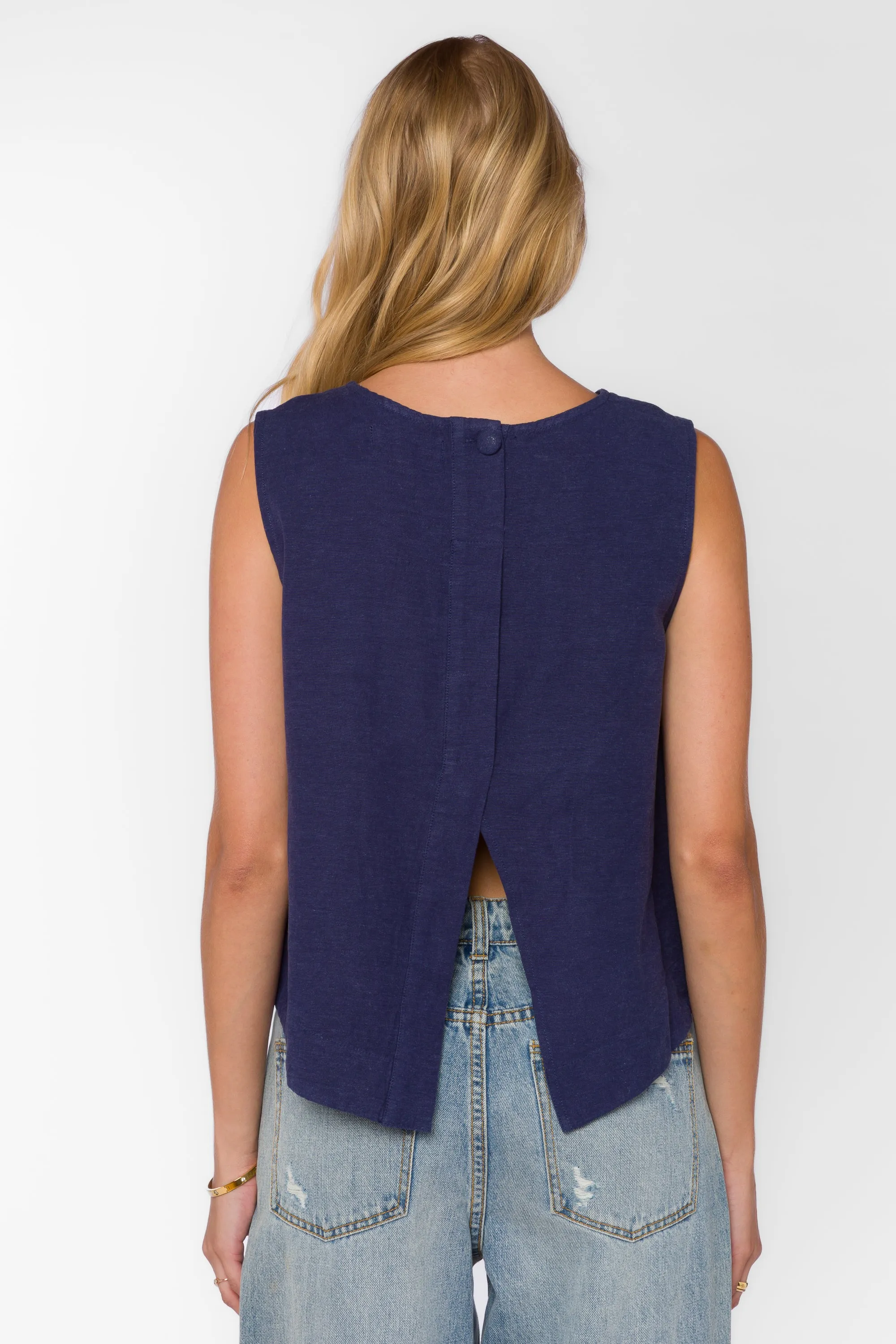 Bora Blue Tank sold by Velvet Heart product image thumbnail 5