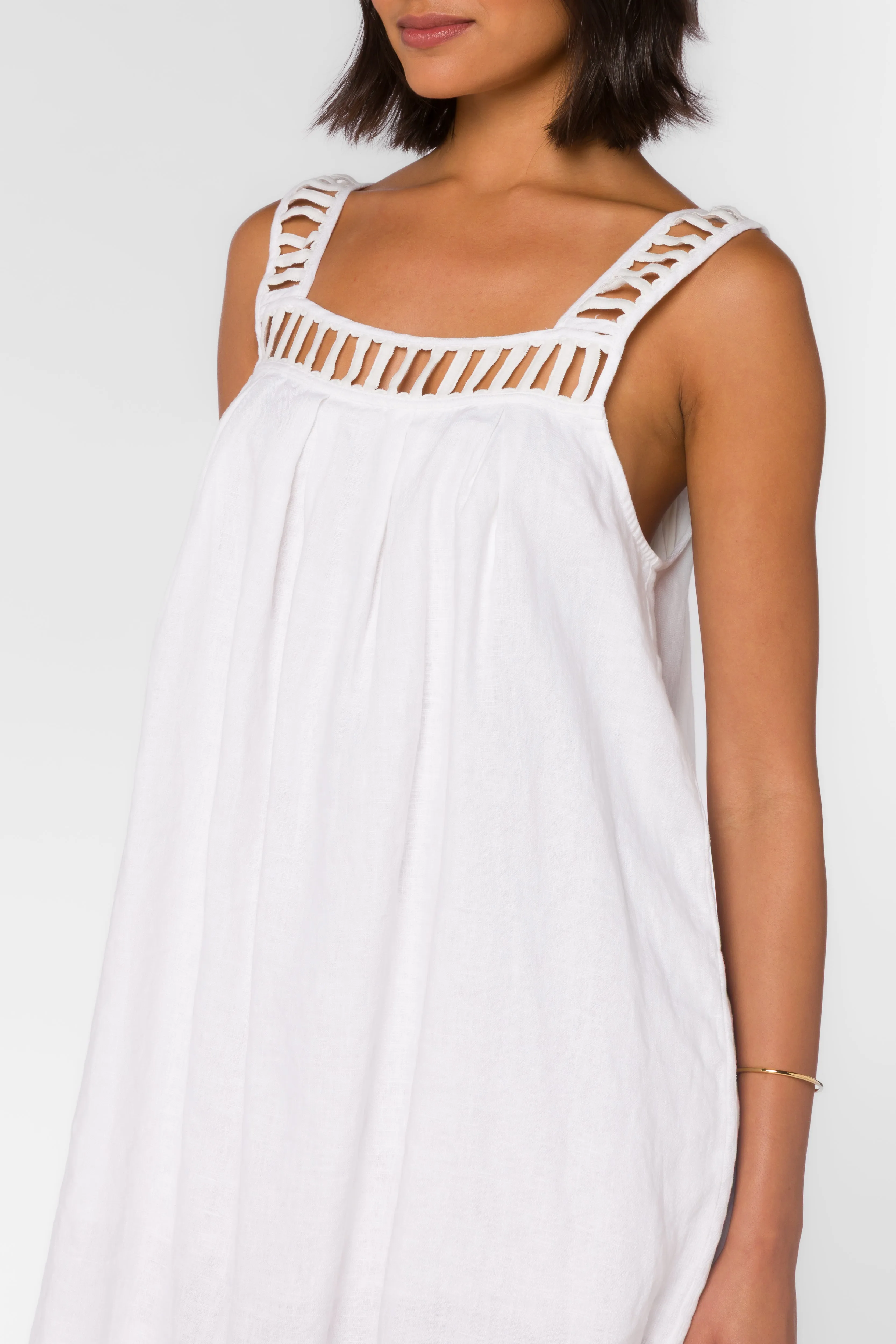 Analia Optic White Dress sold by Velvet Heart product image thumbnail 4