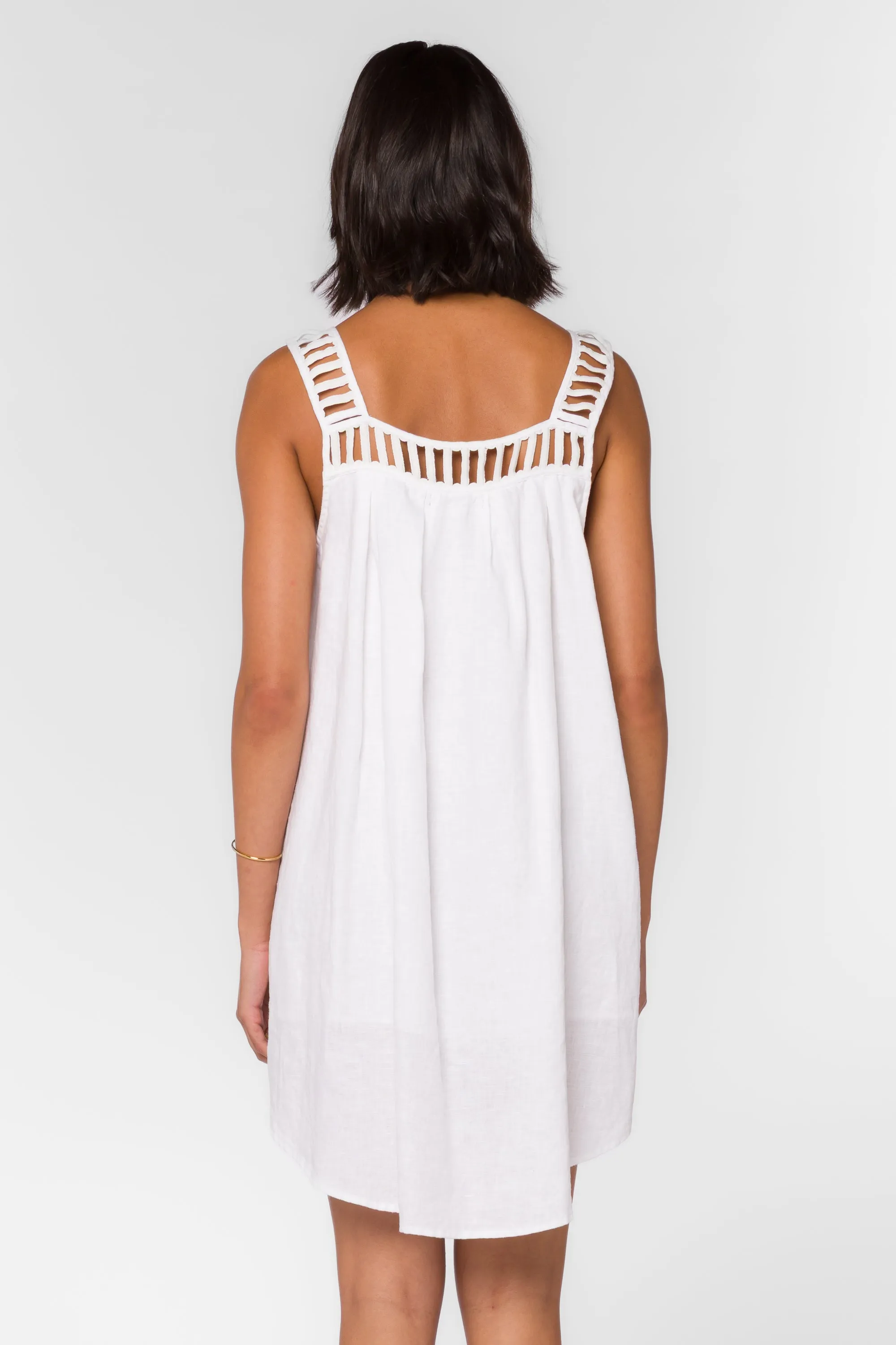Analia Optic White Dress sold by Velvet Heart product image thumbnail 3