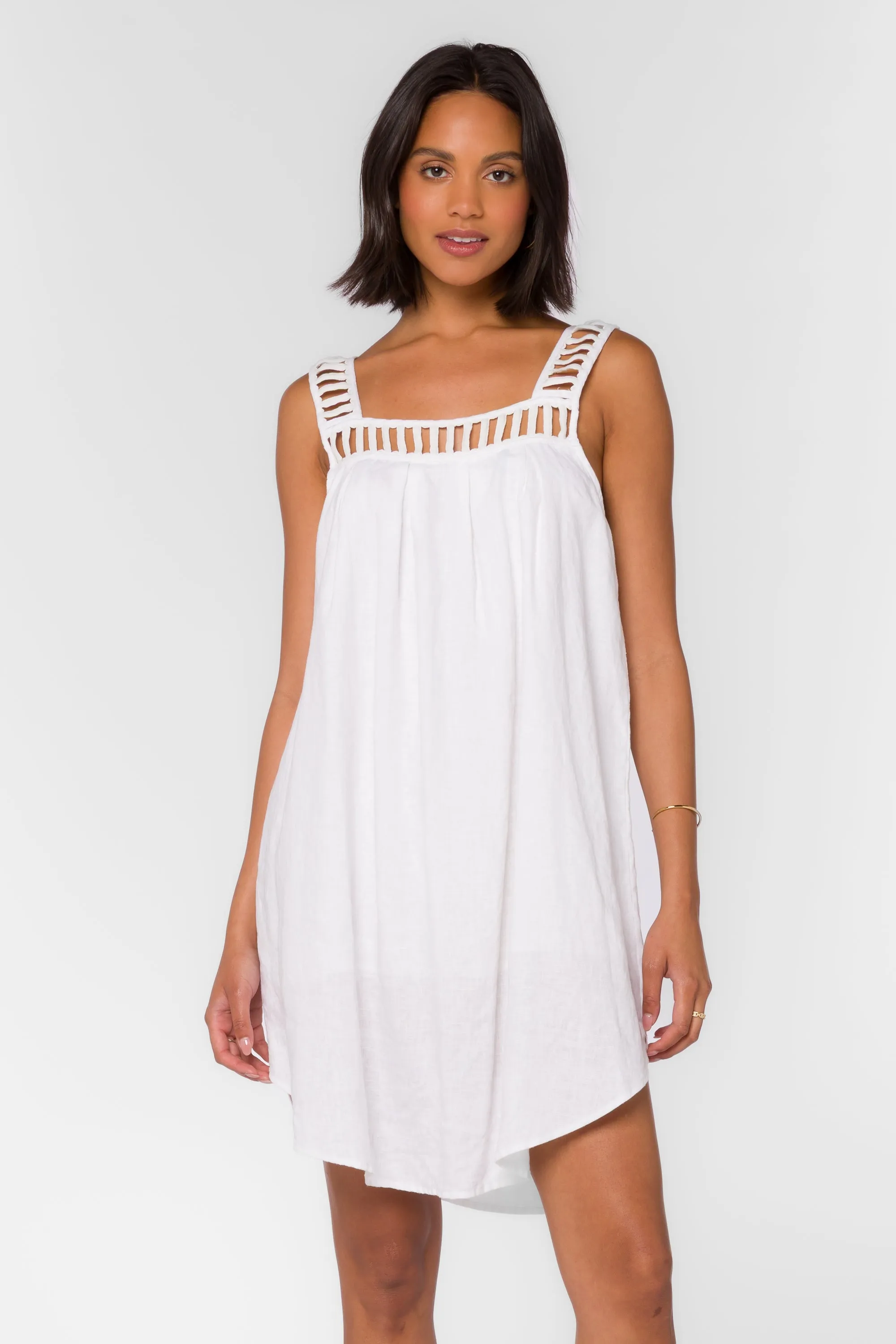 Analia Optic White Dress sold by Velvet Heart product image thumbnail 2