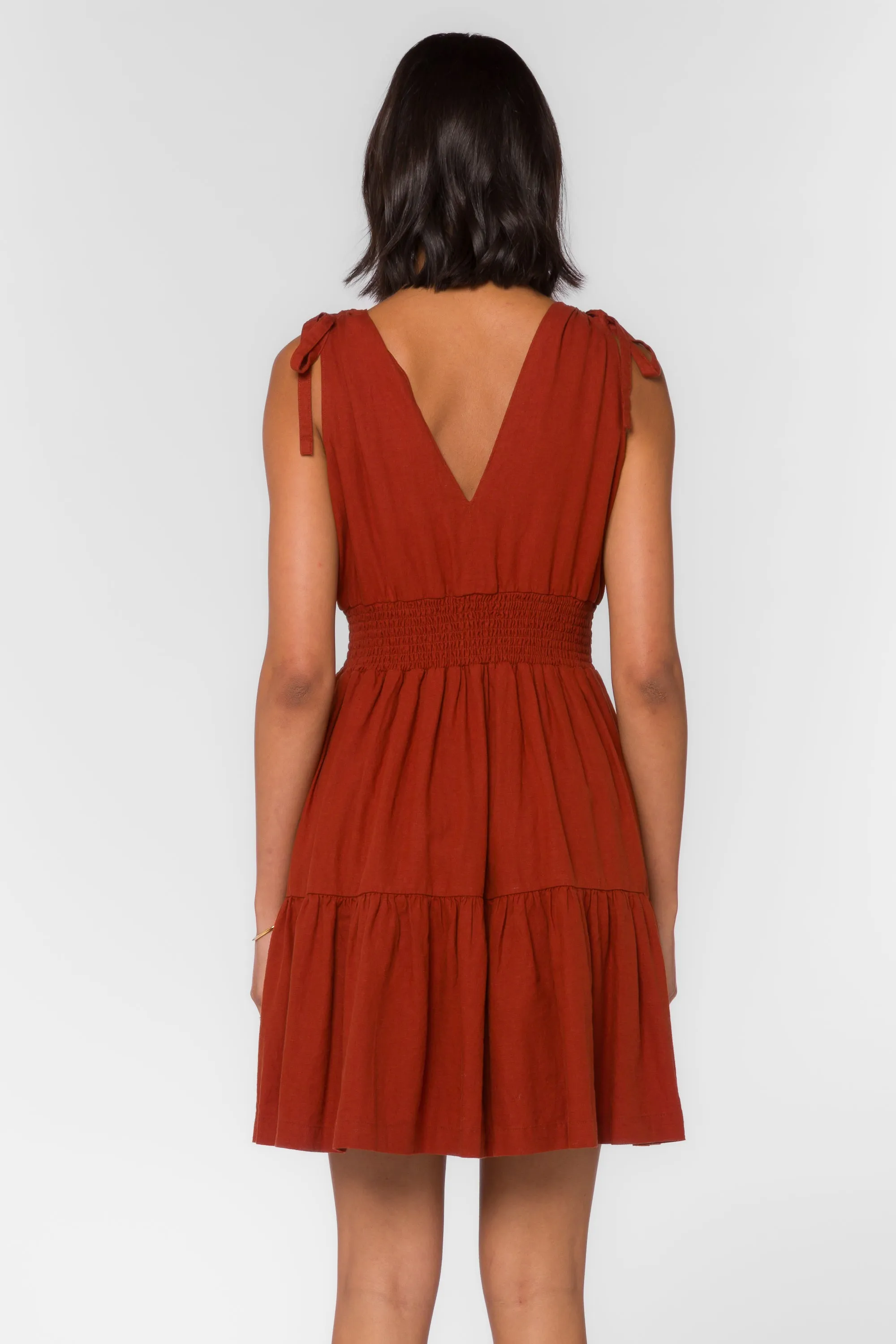 Charla Henna Brown Dress sold by Velvet Heart product image thumbnail 4