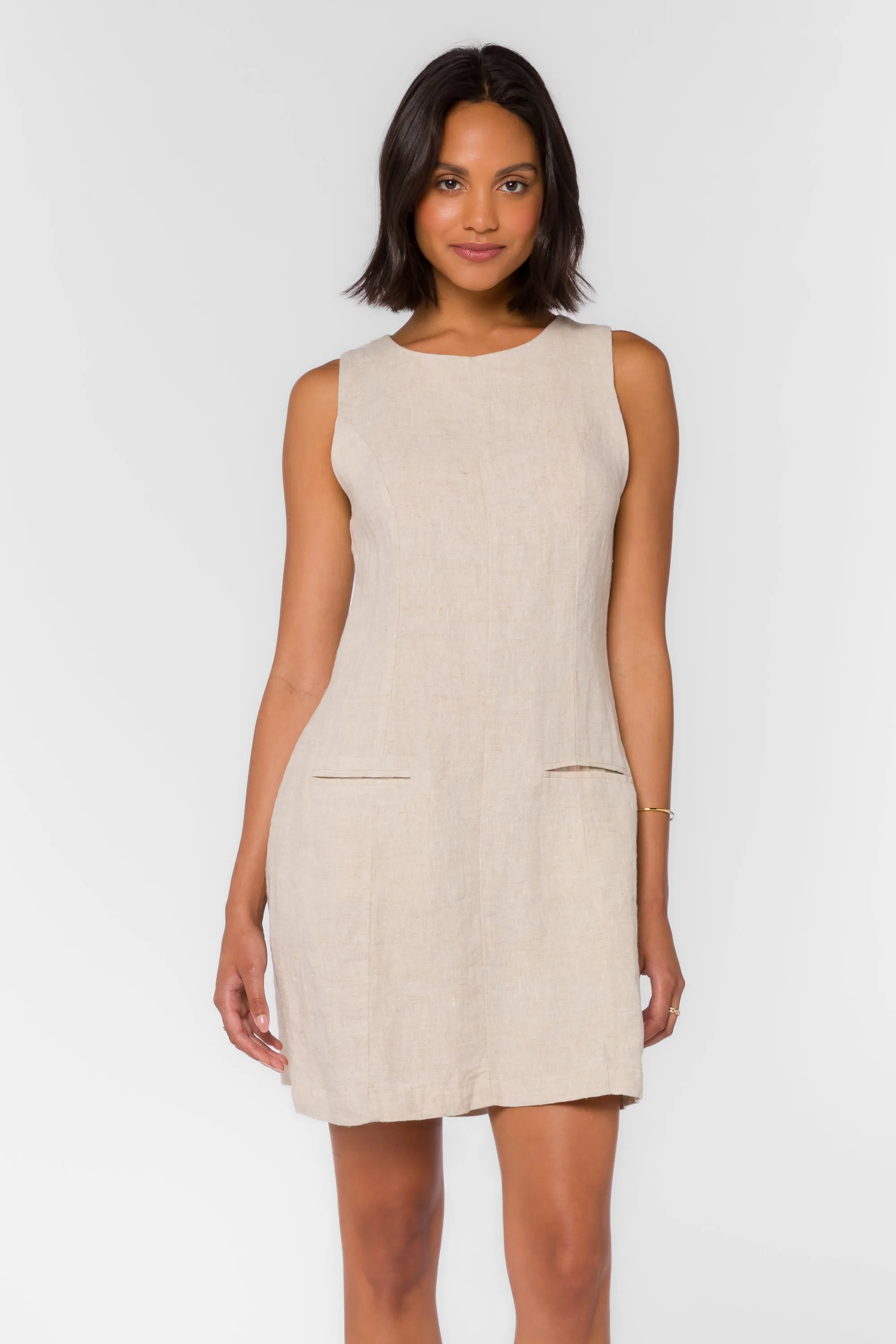 Matilda Wheat Dress sold by Velvet Heart product image thumbnail 3