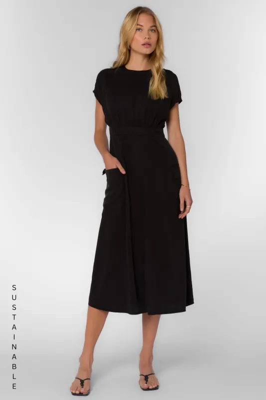 Geneve Black Dress sold by Velvet Heart