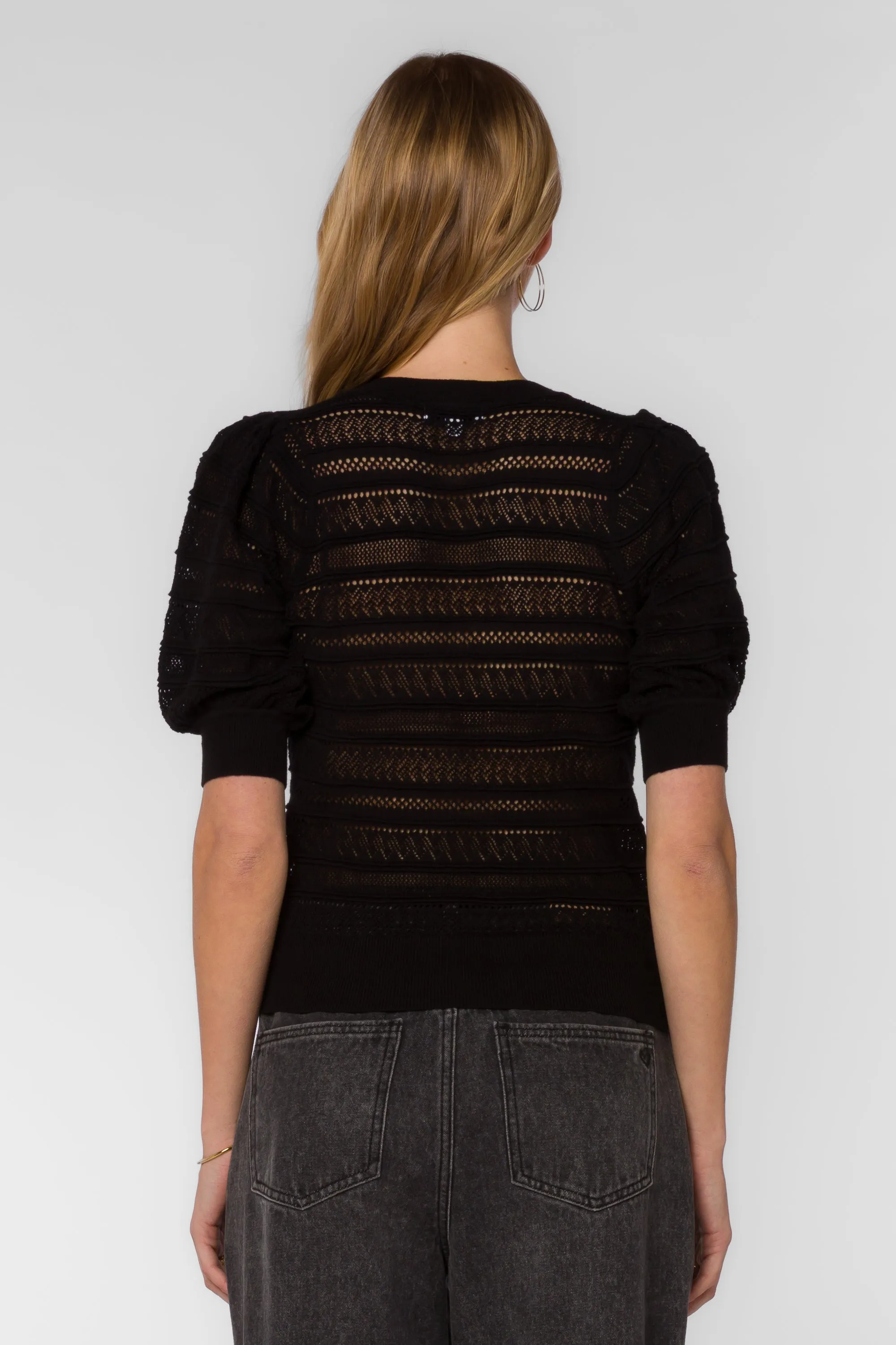 Mable Black Top sold by Velvet Heart product image thumbnail 4