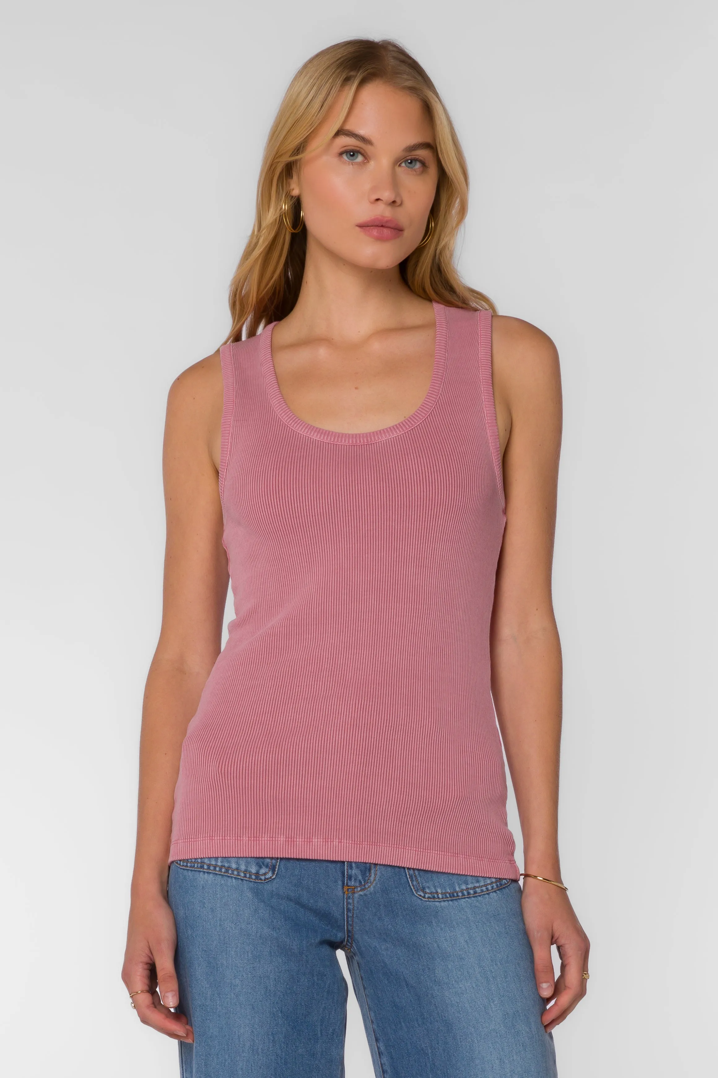 Larisa Pink Tank sold by Velvet Heart product image thumbnail 3