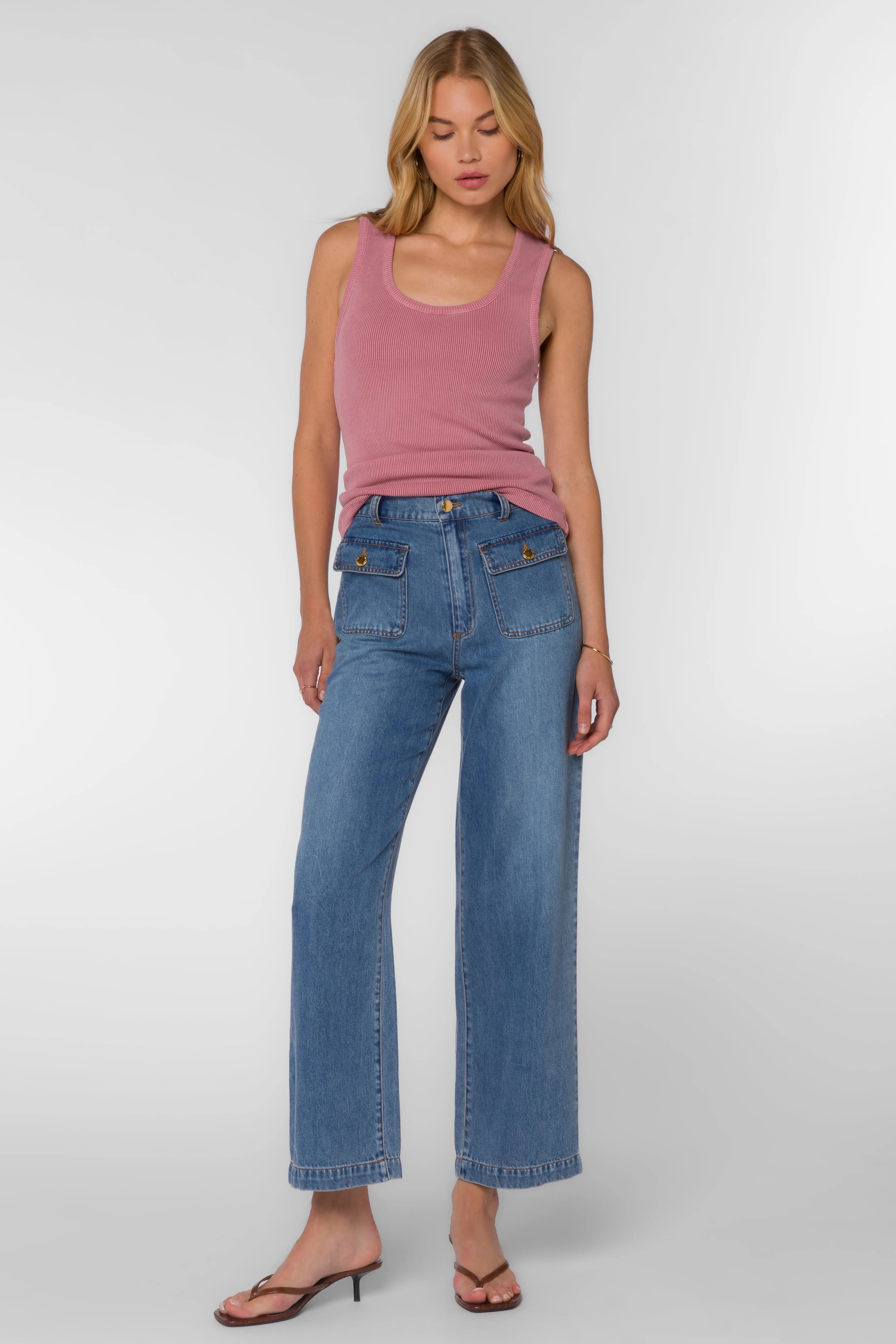 Larisa Pink Tank sold by Velvet Heart product image thumbnail 2