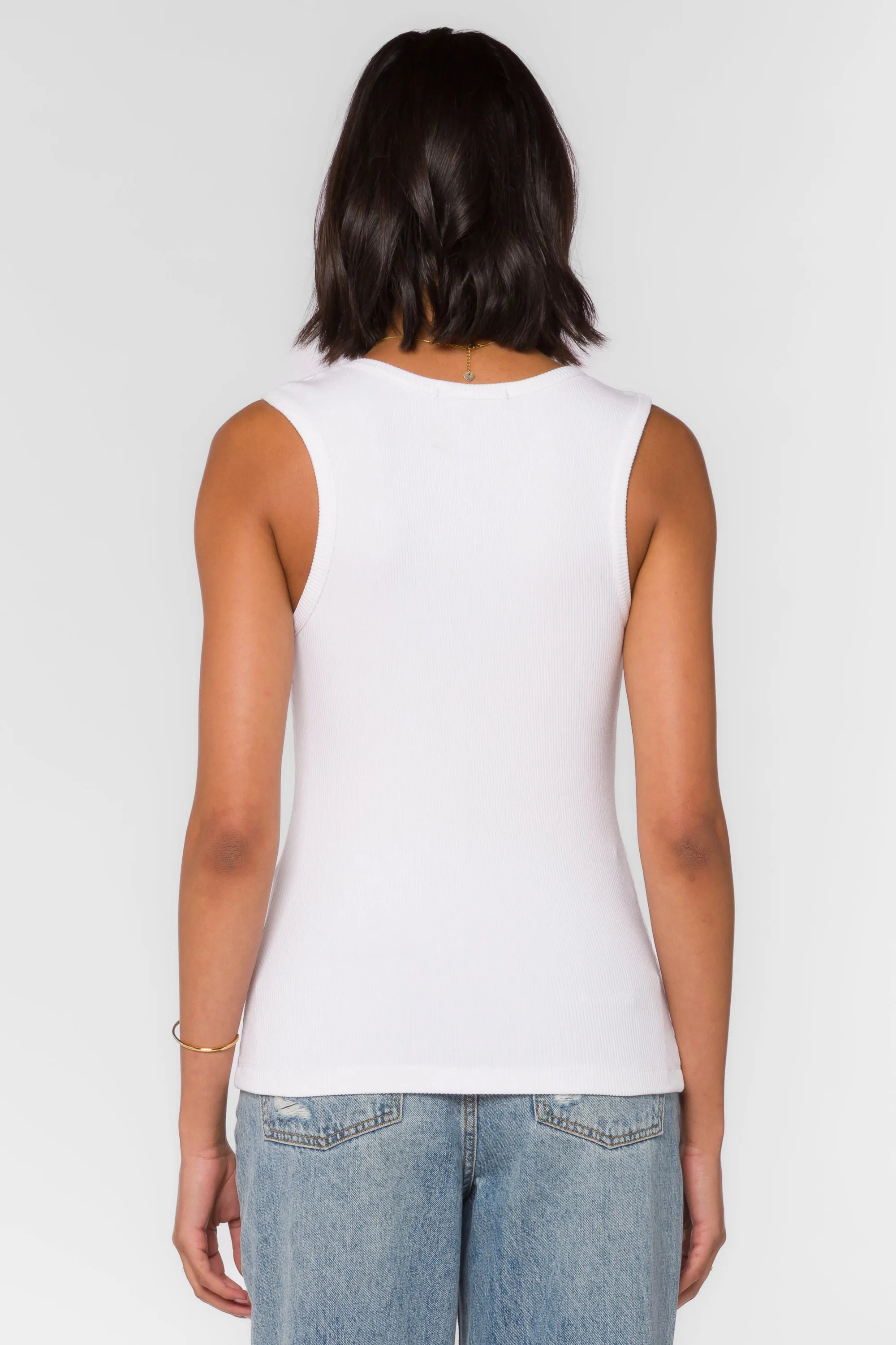Larisa Optic White Tank sold by Velvet Heart product image thumbnail 4