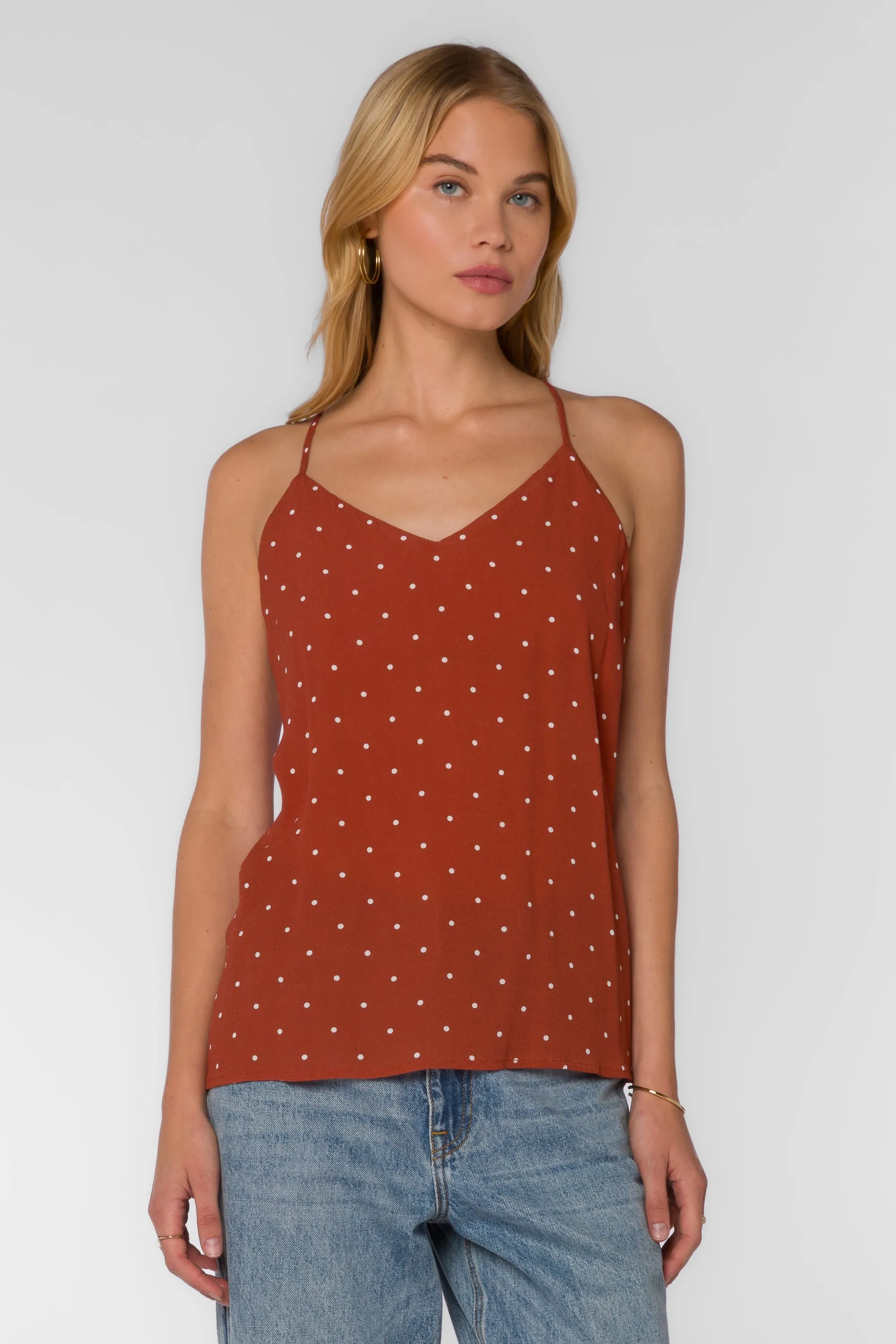 Moxie Tajin Dotted Cami sold by Velvet Heart product image thumbnail 3
