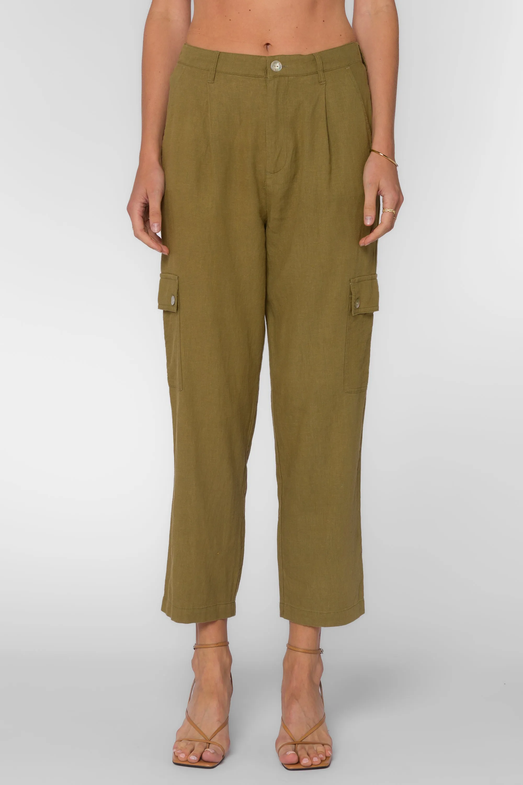 Celia Olive Pants sold by Velvet Heart product image thumbnail 3