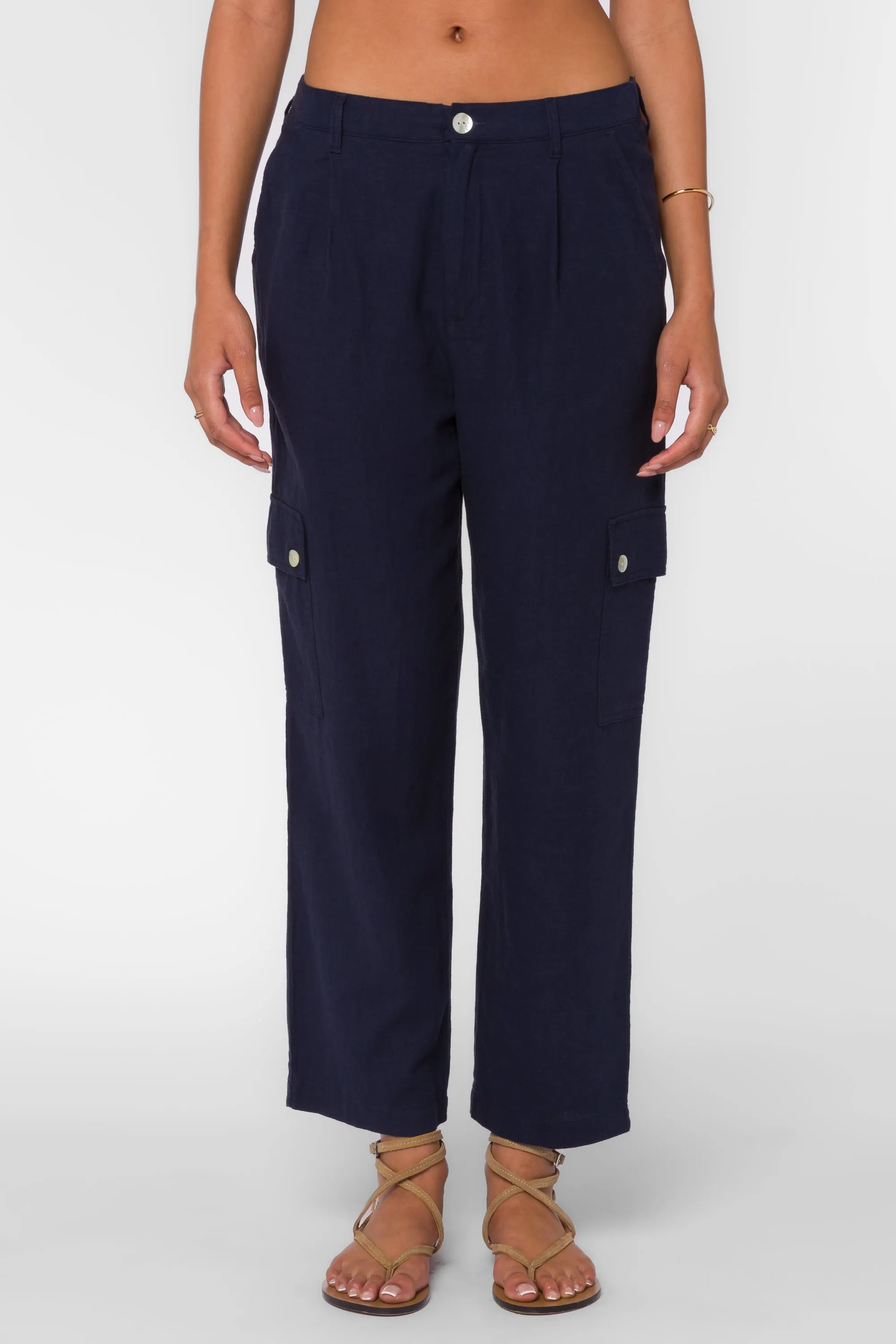 Celia Navy Pants sold by Velvet Heart product image thumbnail 2