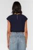 Aluna Navy Top sold by Velvet Heart