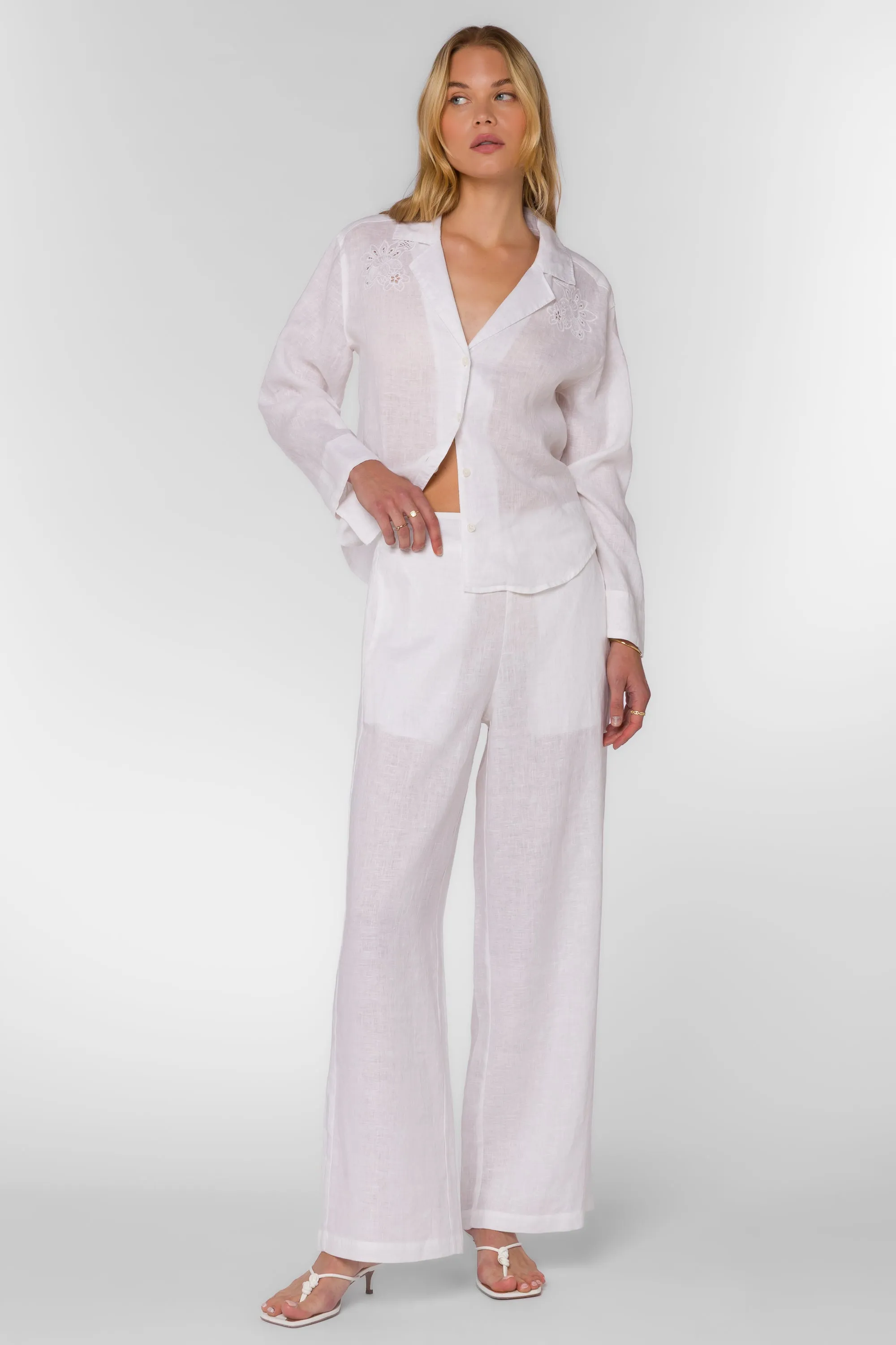 Lyon Optic White Shirt sold by Velvet Heart product image thumbnail 3