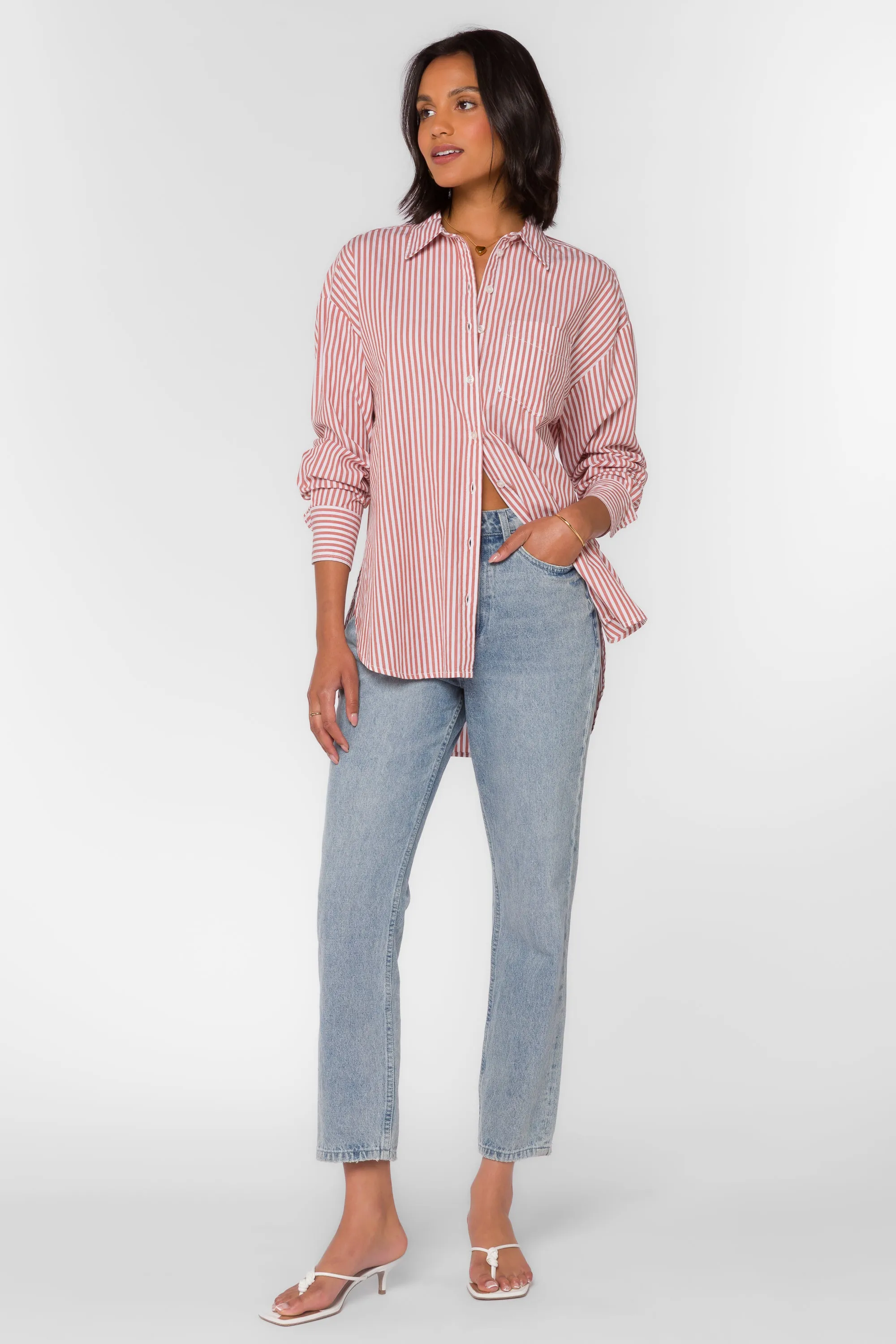 Waylon Pinecone Stripe Shirt sold by Velvet Heart product image thumbnail 2