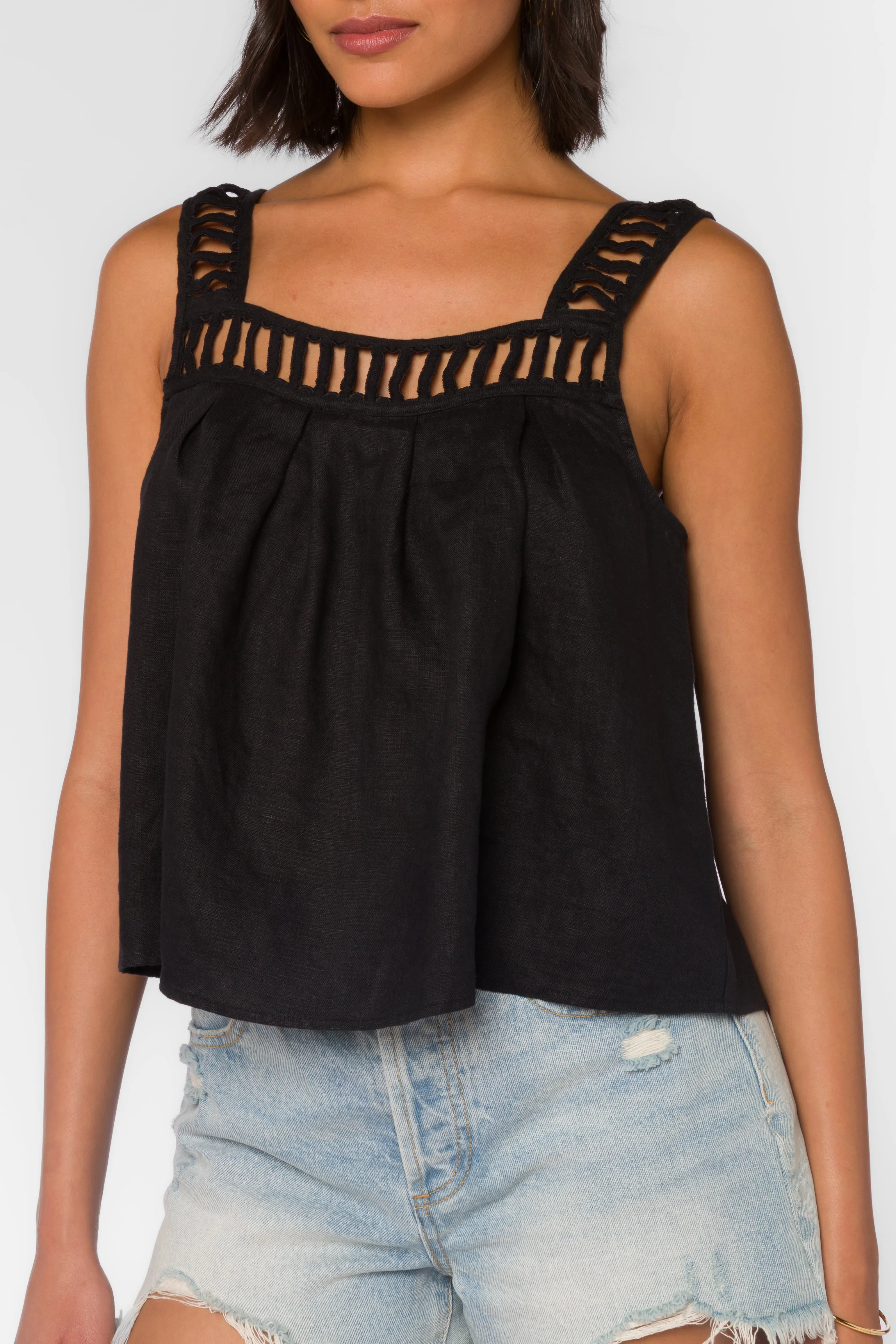 Keva Black Top sold by Velvet Heart product image thumbnail 5