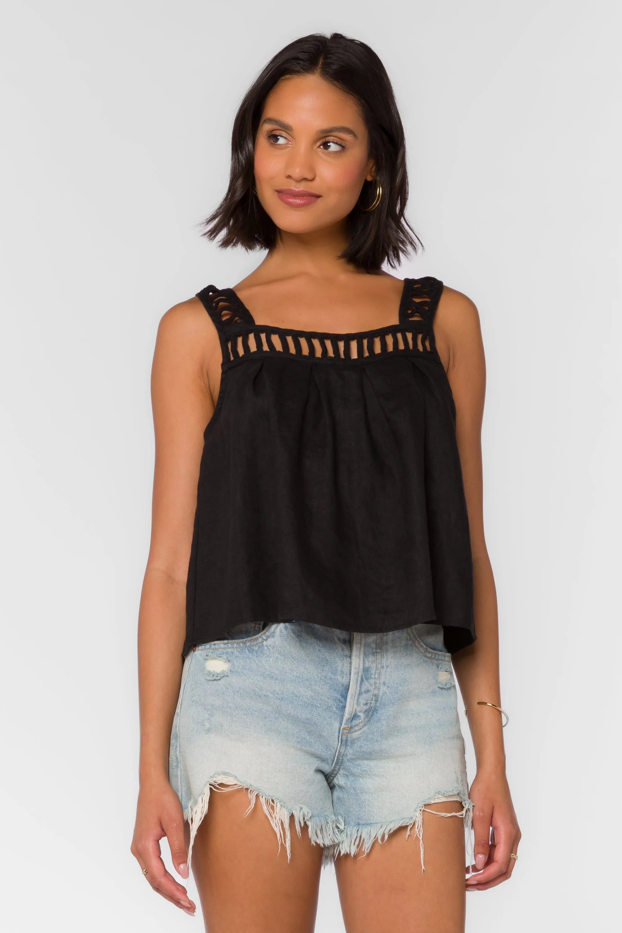 Keva Black Top sold by Velvet Heart product image thumbnail 3