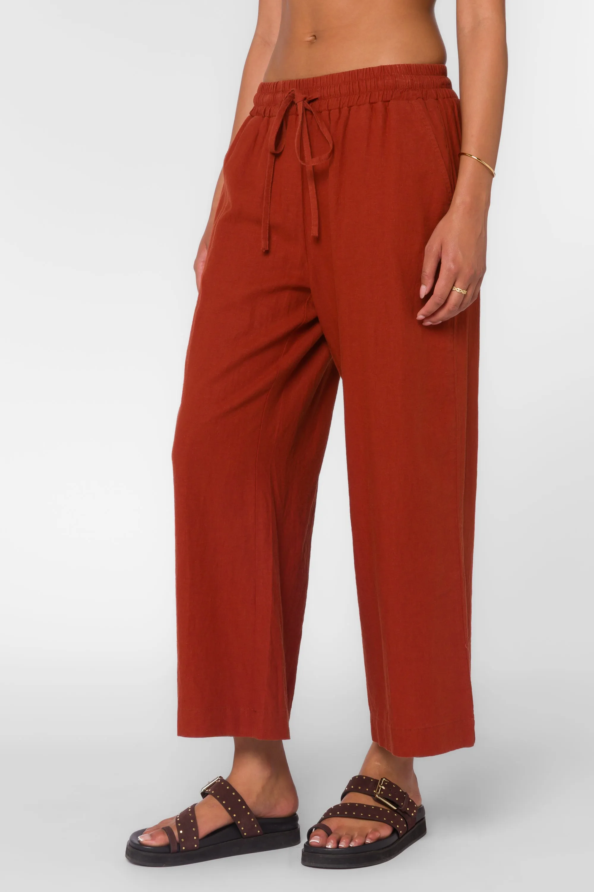 Wendy Henna Brown Pants sold by Velvet Heart product image thumbnail 3