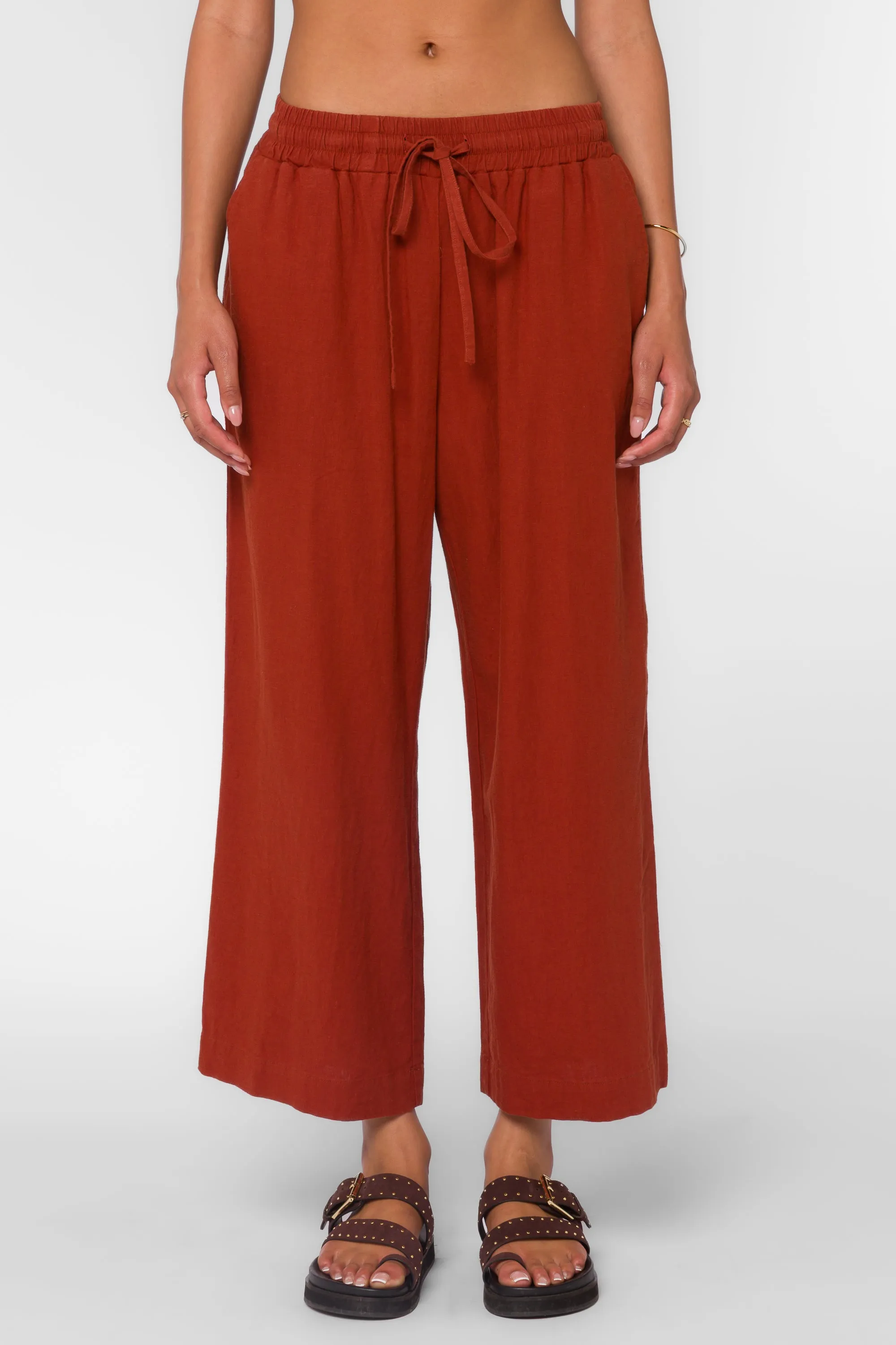 Wendy Henna Brown Pants sold by Velvet Heart product image thumbnail 2