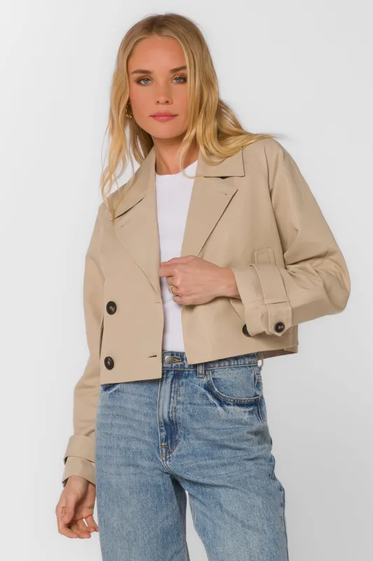 Topanga Beige Jacket sold by Velvet Heart