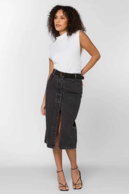 Norma Black Skirt sold by Velvet Heart