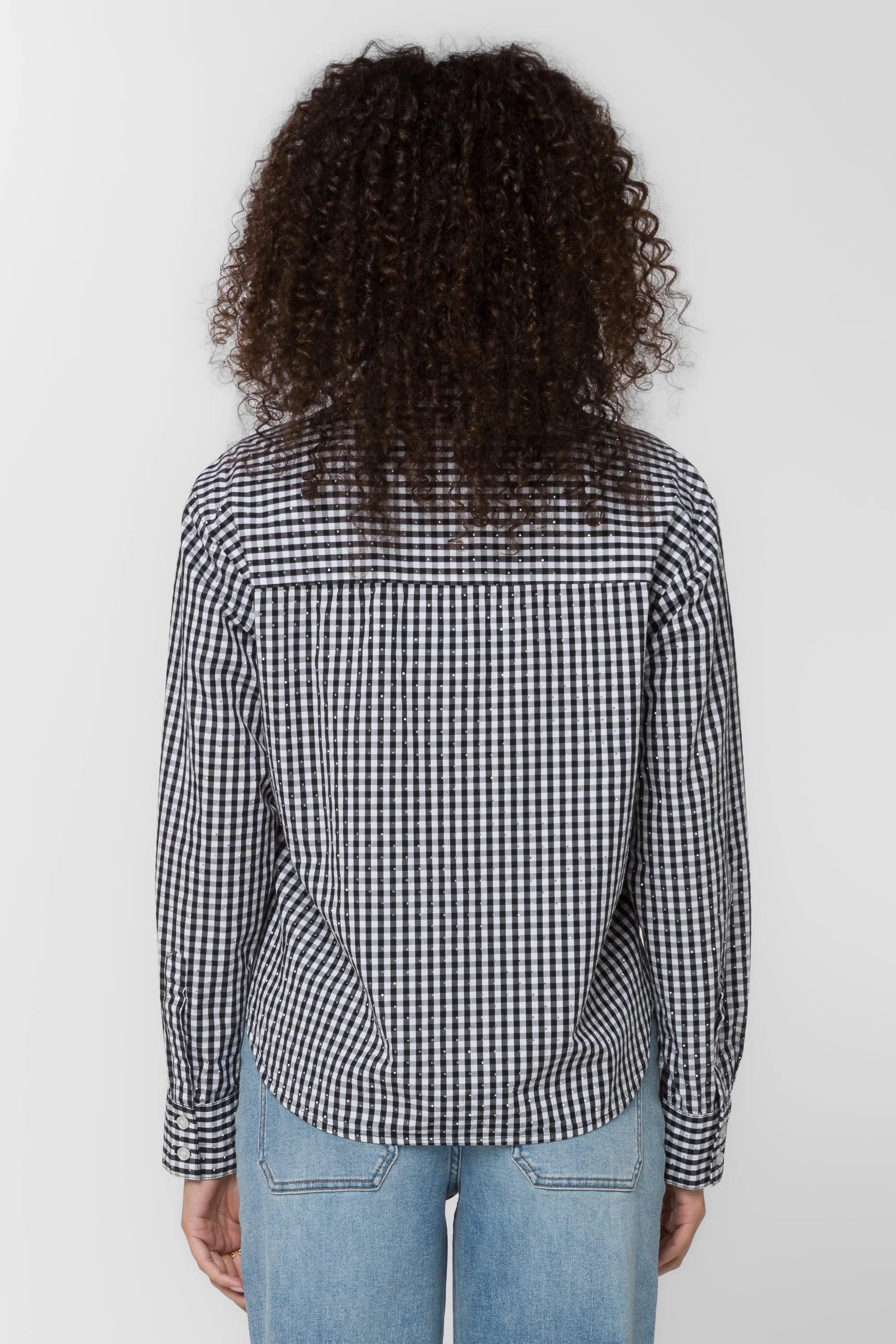 Frazer Black Gingham Shirt sold by Velvet Heart product image thumbnail 4