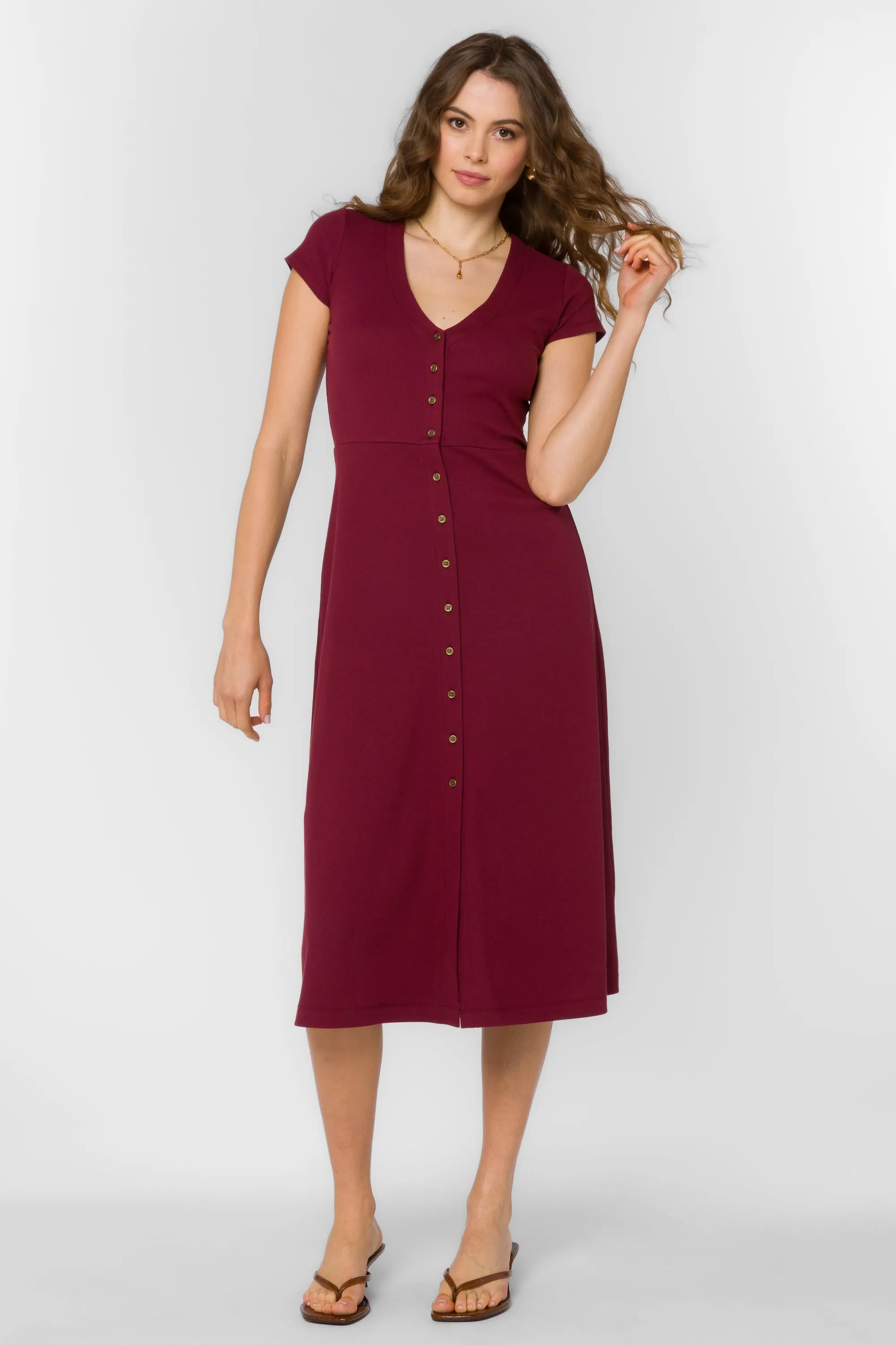 Lakelyn Mulberry Dress sold by Velvet Heart