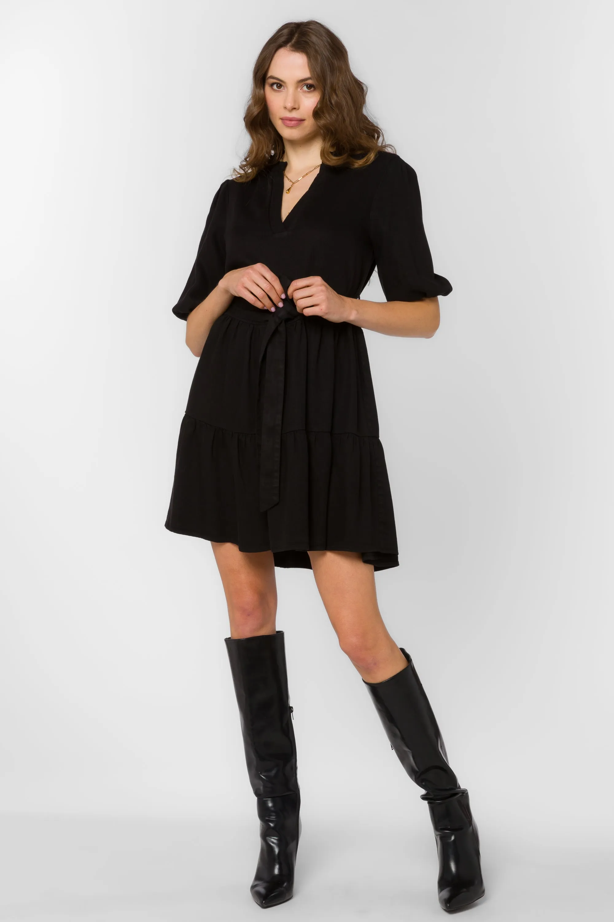 Tammy Black Dress sold by Velvet Heart