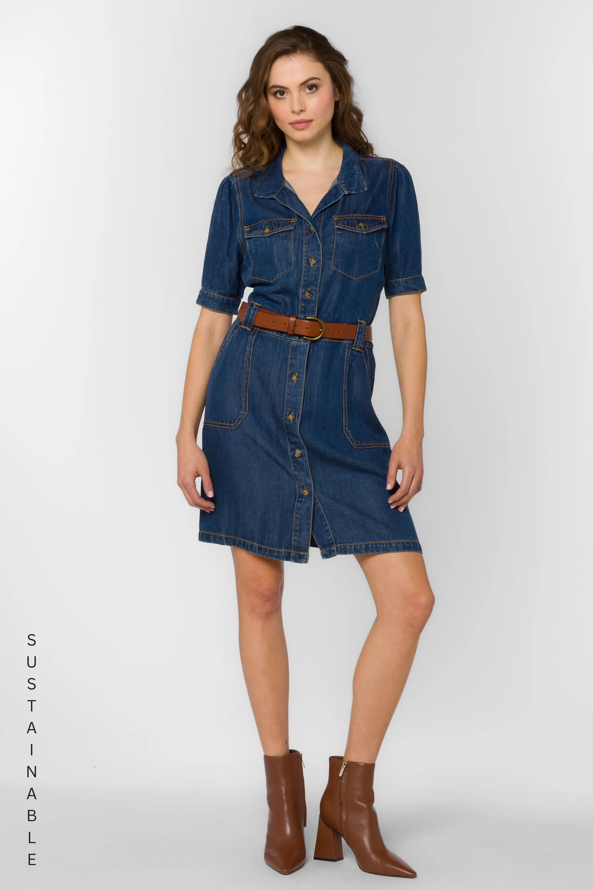 Cassius Danica Blue Dress sold by Velvet Heart