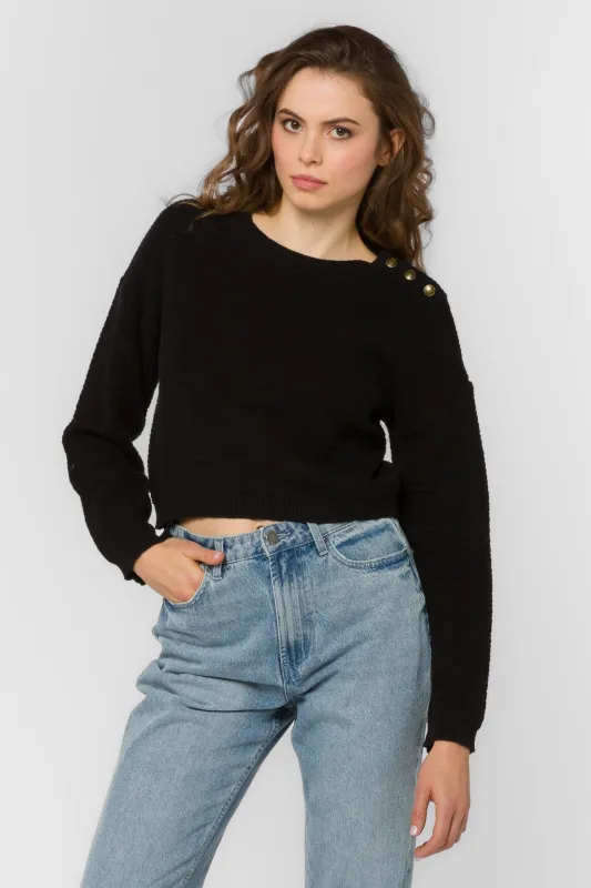 Carla Black Sweater sold by Velvet Heart