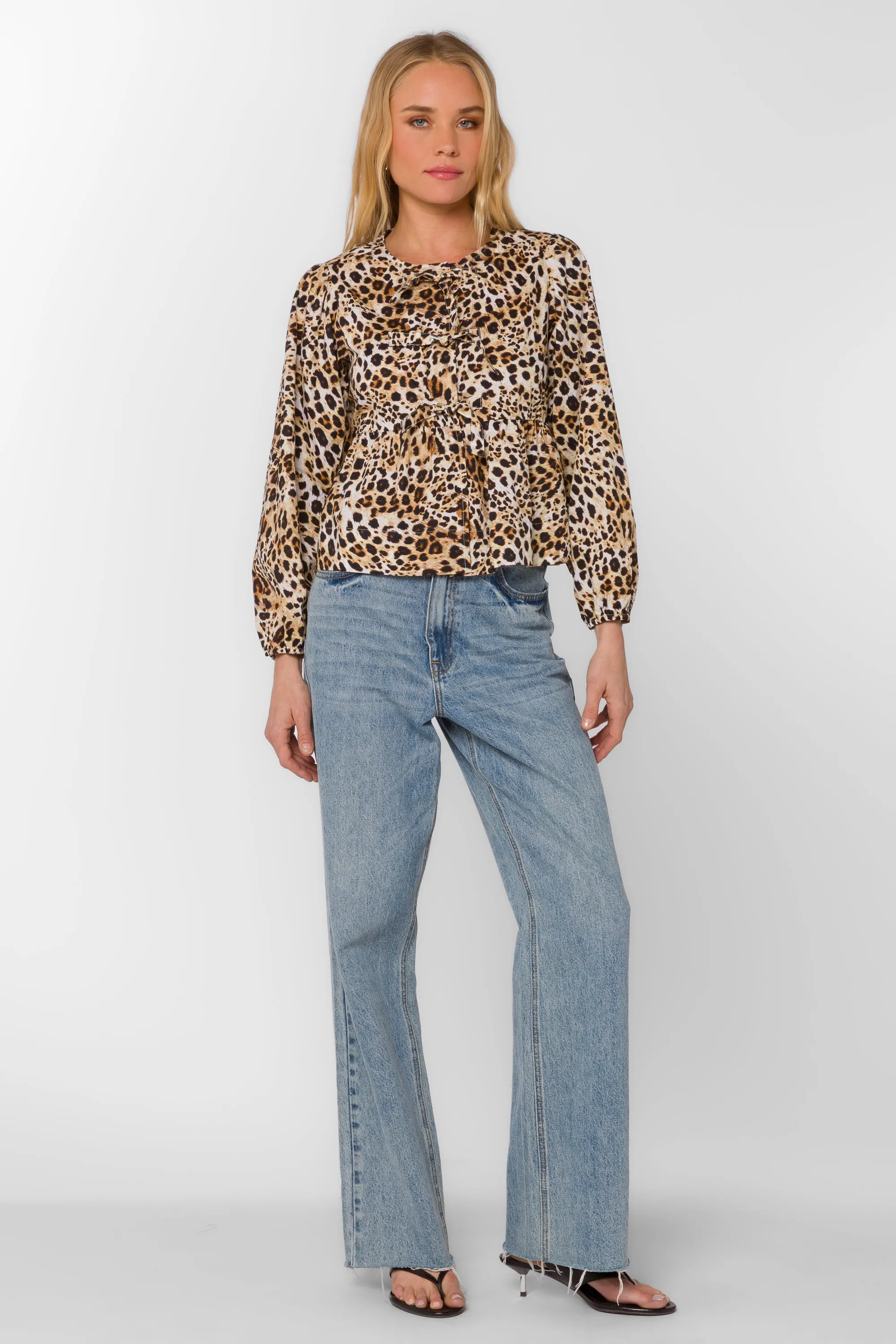 Prairie Leopard Skin Top sold by Velvet Heart product image thumbnail 2