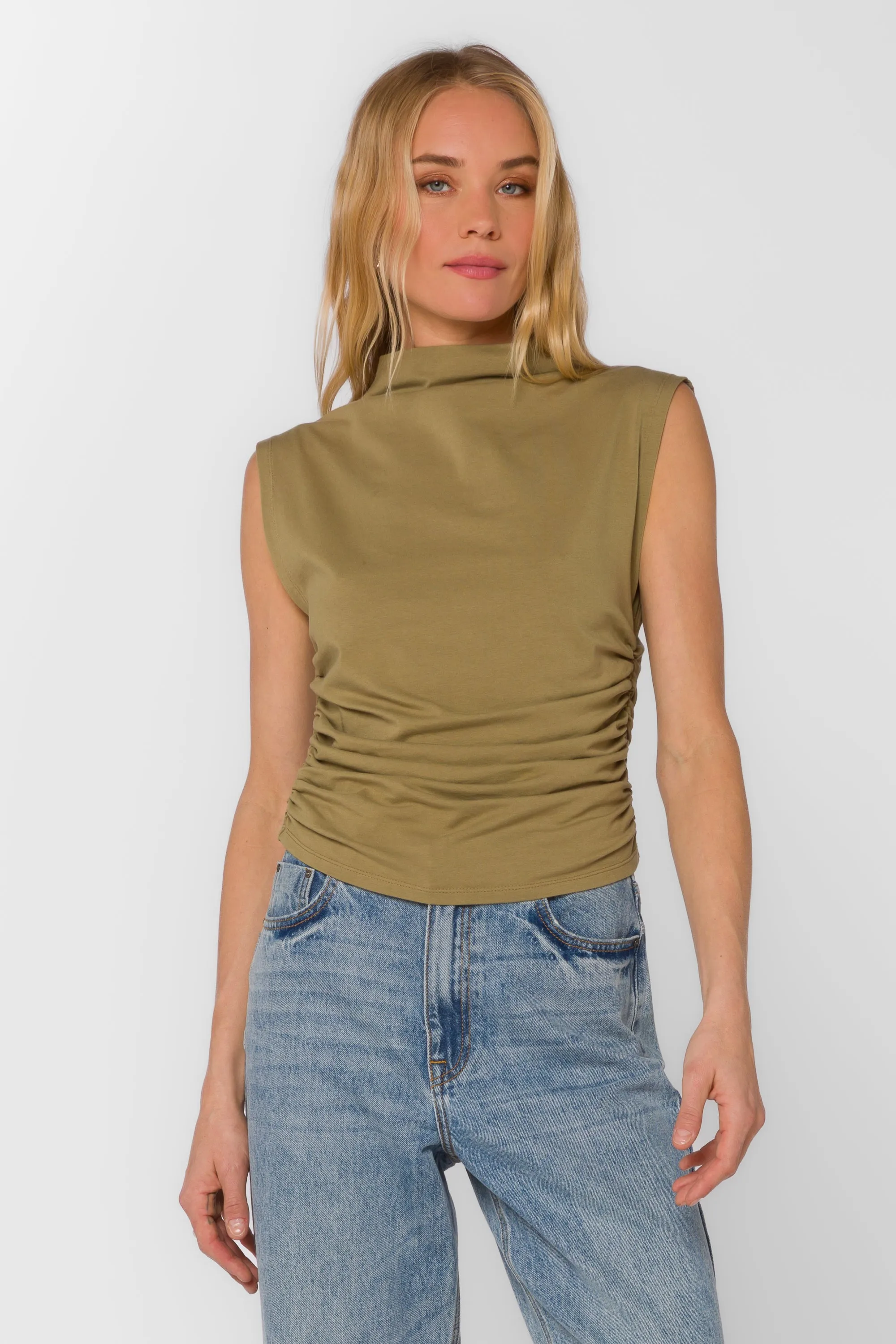 Lavali Olive Top sold by Velvet Heart product image thumbnail 3