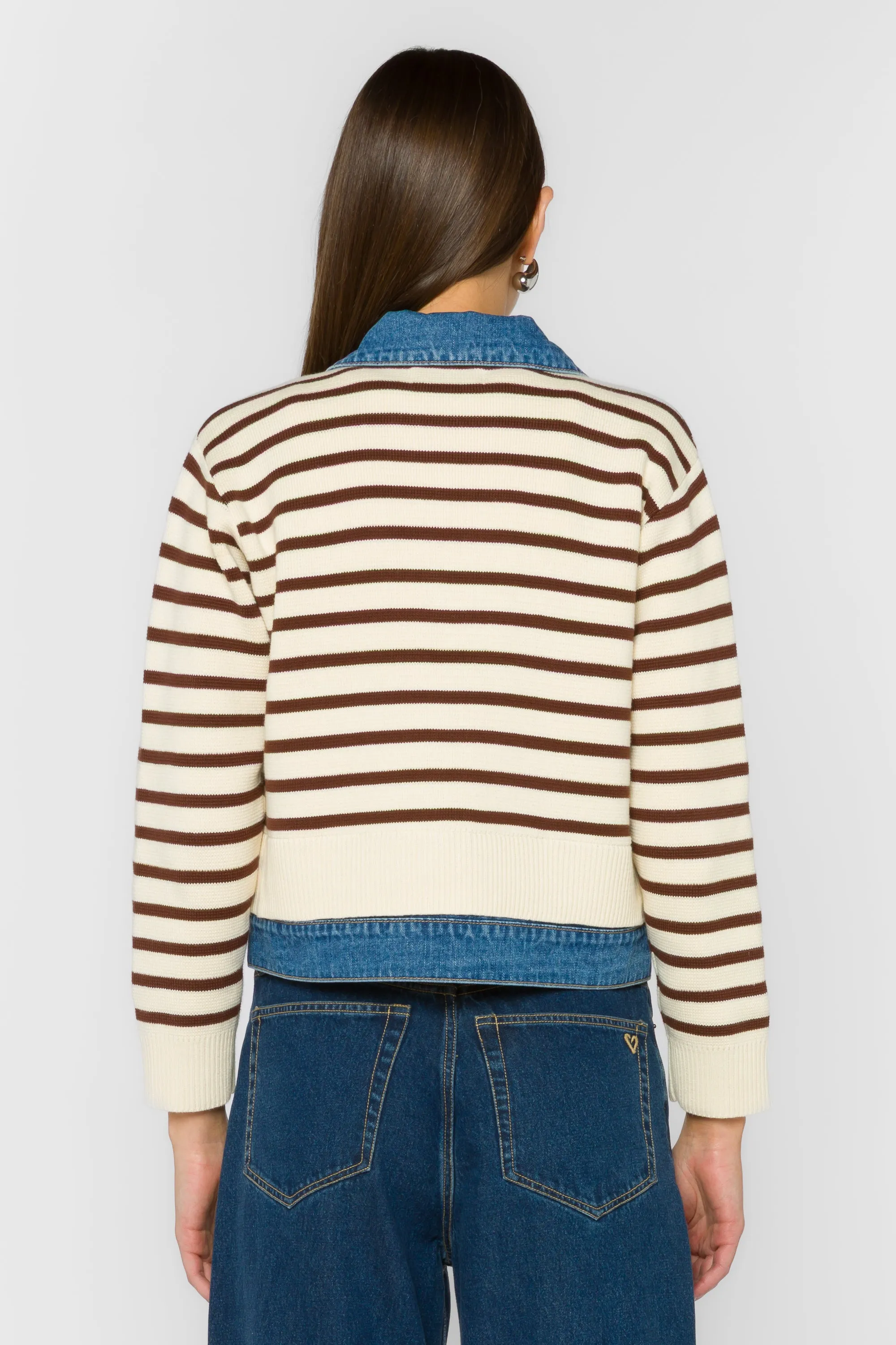 Francis Cloves Striped Jacket sold by Velvet Heart product image thumbnail 4