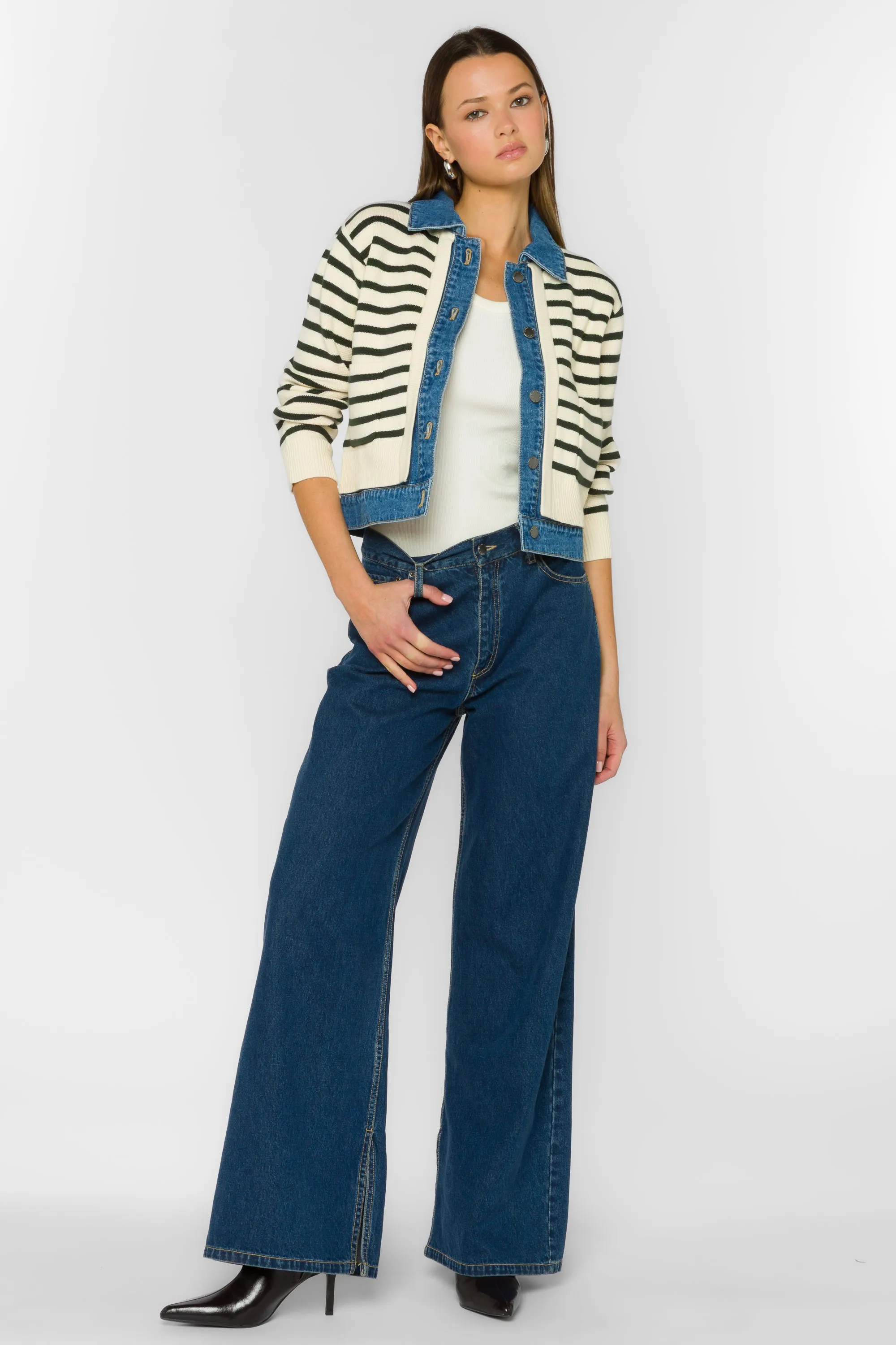 Francis Jasper Striped Jacket sold by Velvet Heart product image thumbnail 2