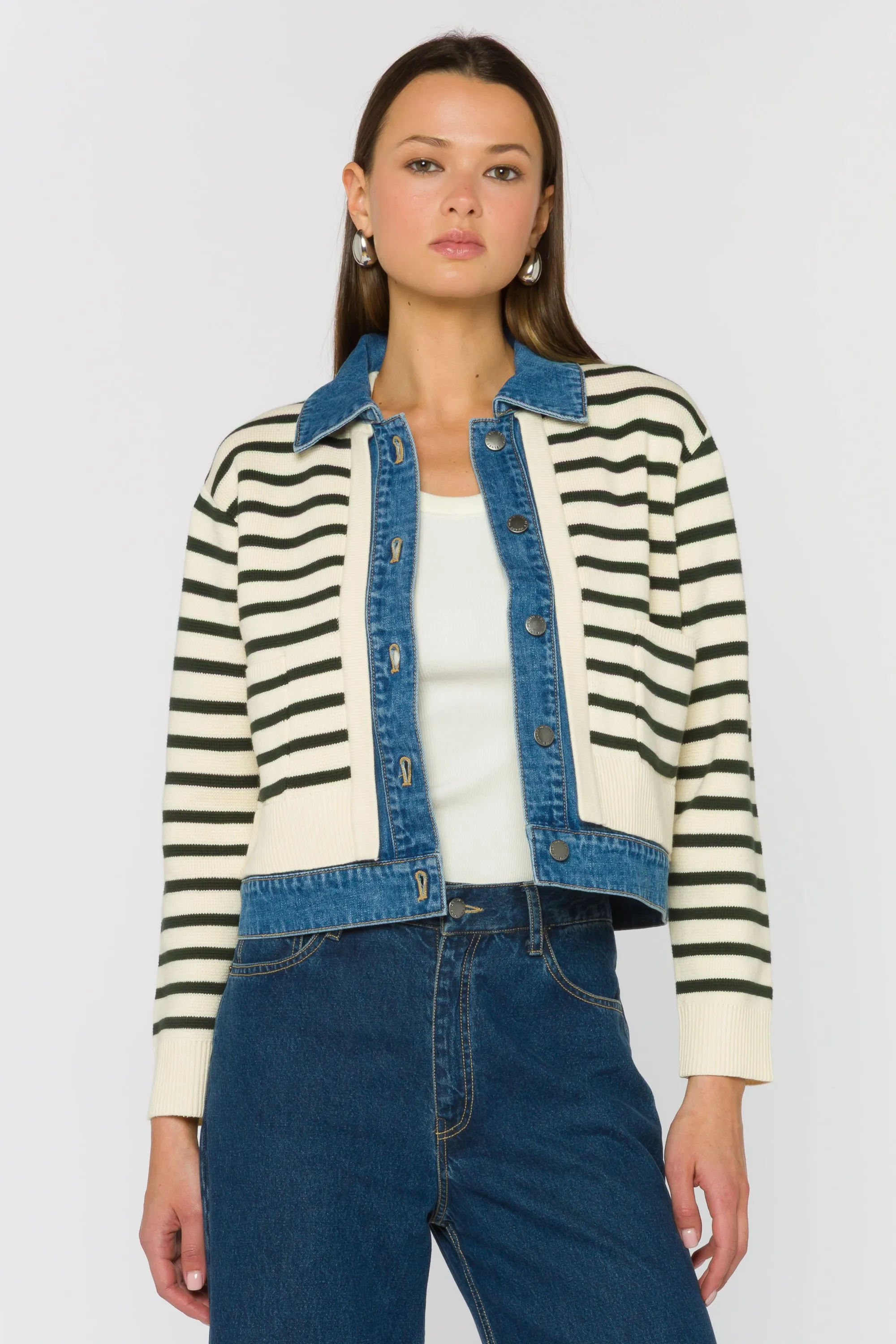 Francis Jasper Striped Jacket sold by Velvet Heart product image thumbnail 3