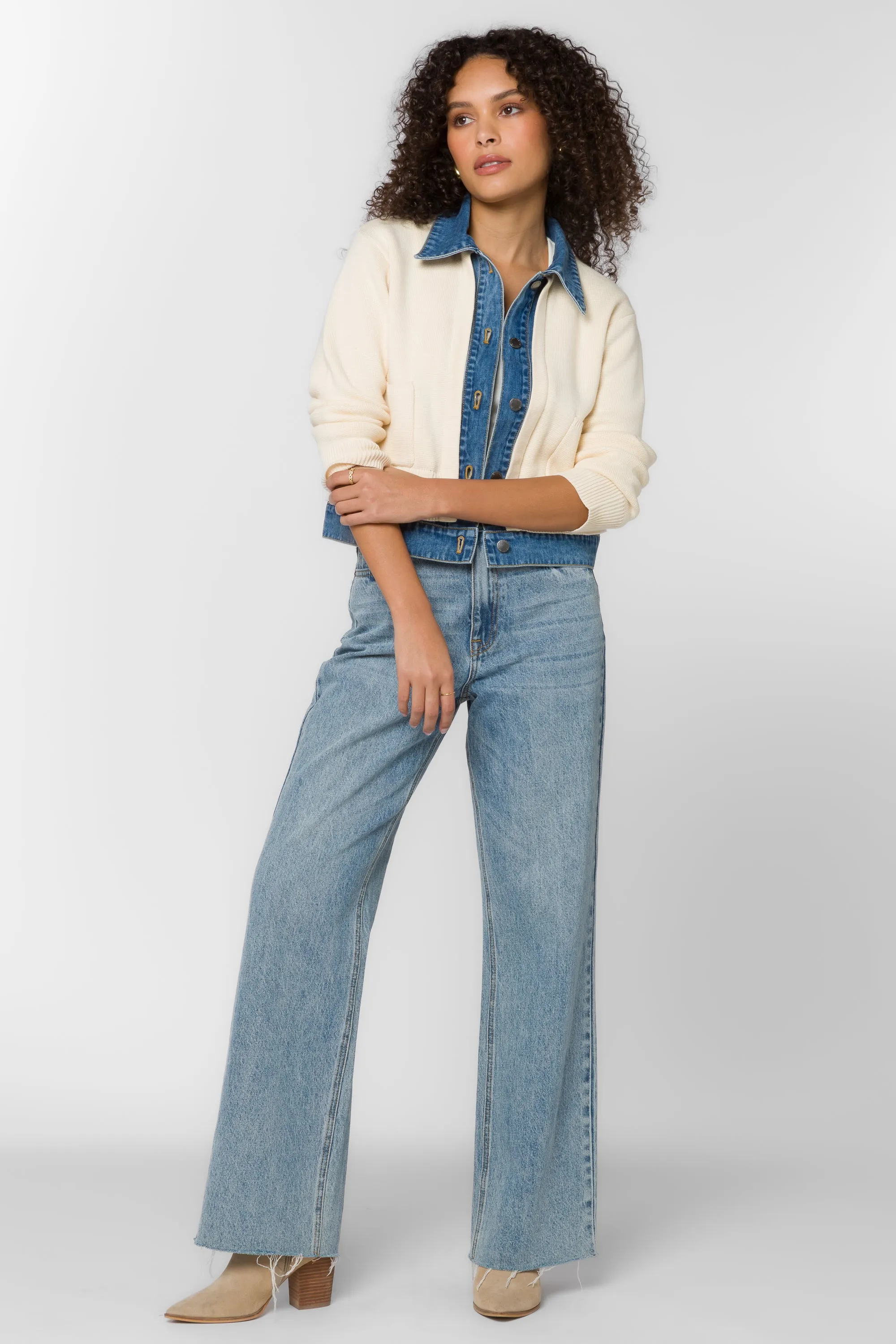 Francis Ivory Jacket sold by Velvet Heart product image thumbnail 2