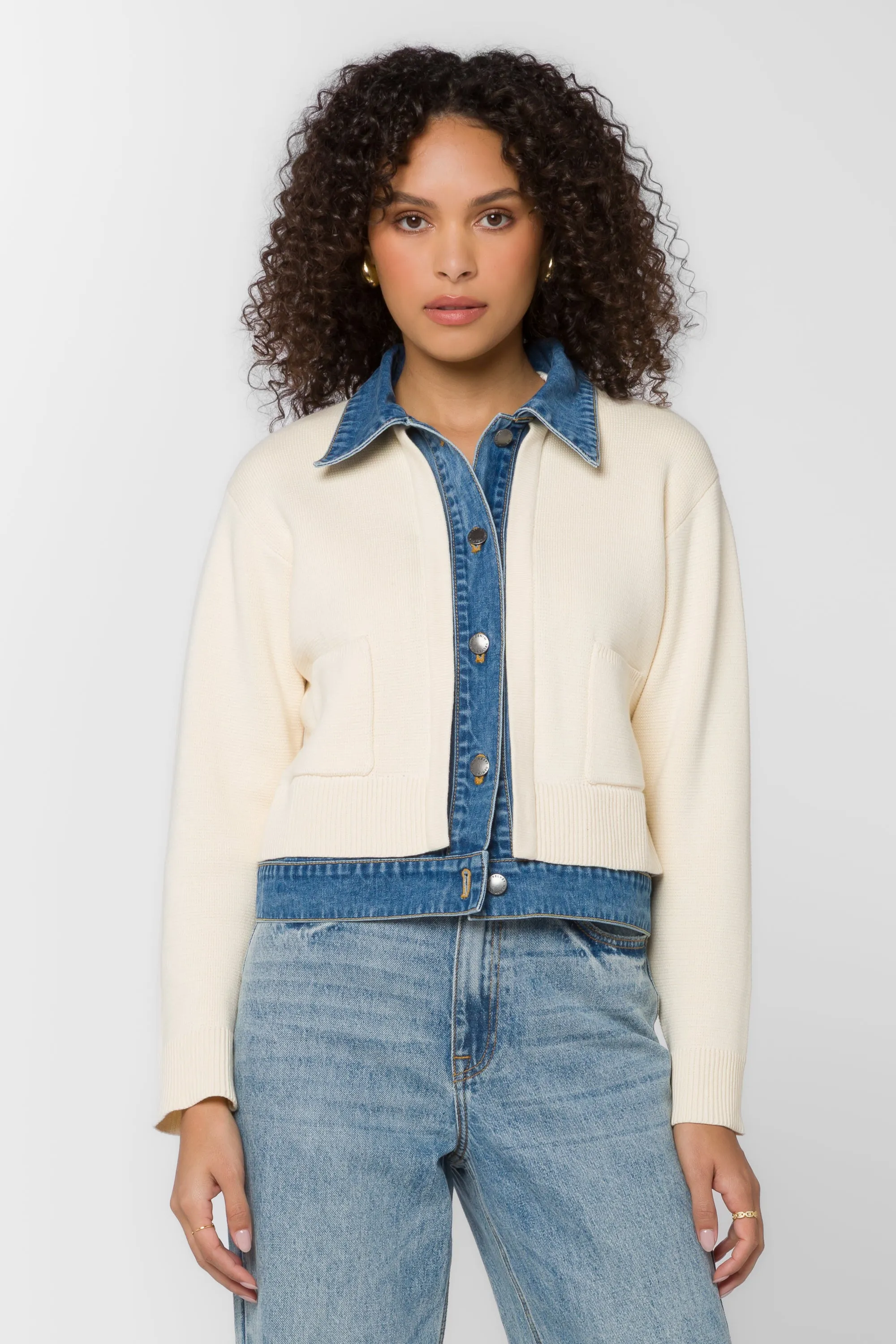 Francis Ivory Jacket sold by Velvet Heart product image thumbnail 3