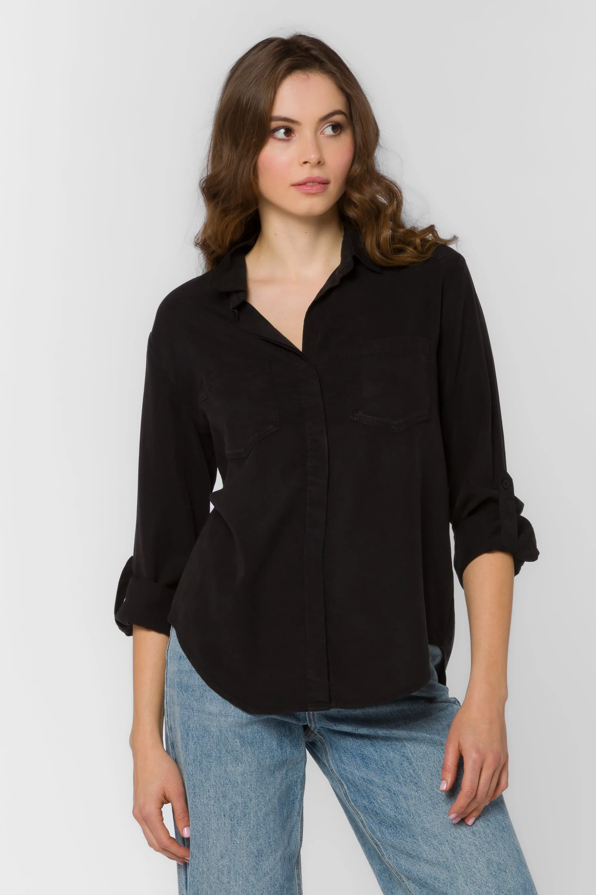Riley Black Shirt sold by Velvet Heart product image thumbnail 3