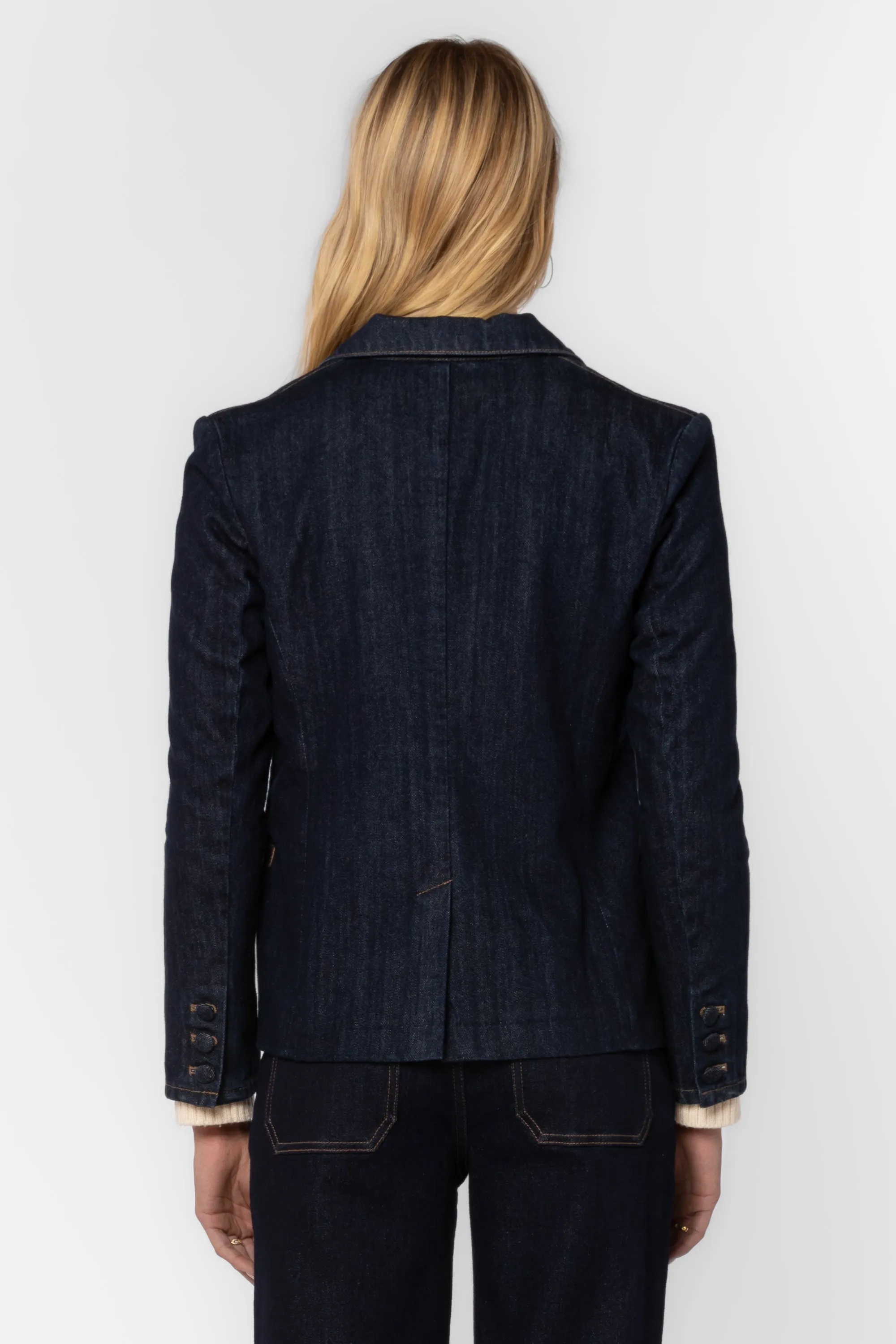 Aristide Raw Blue Blazer sold by Velvet Heart product image thumbnail 4