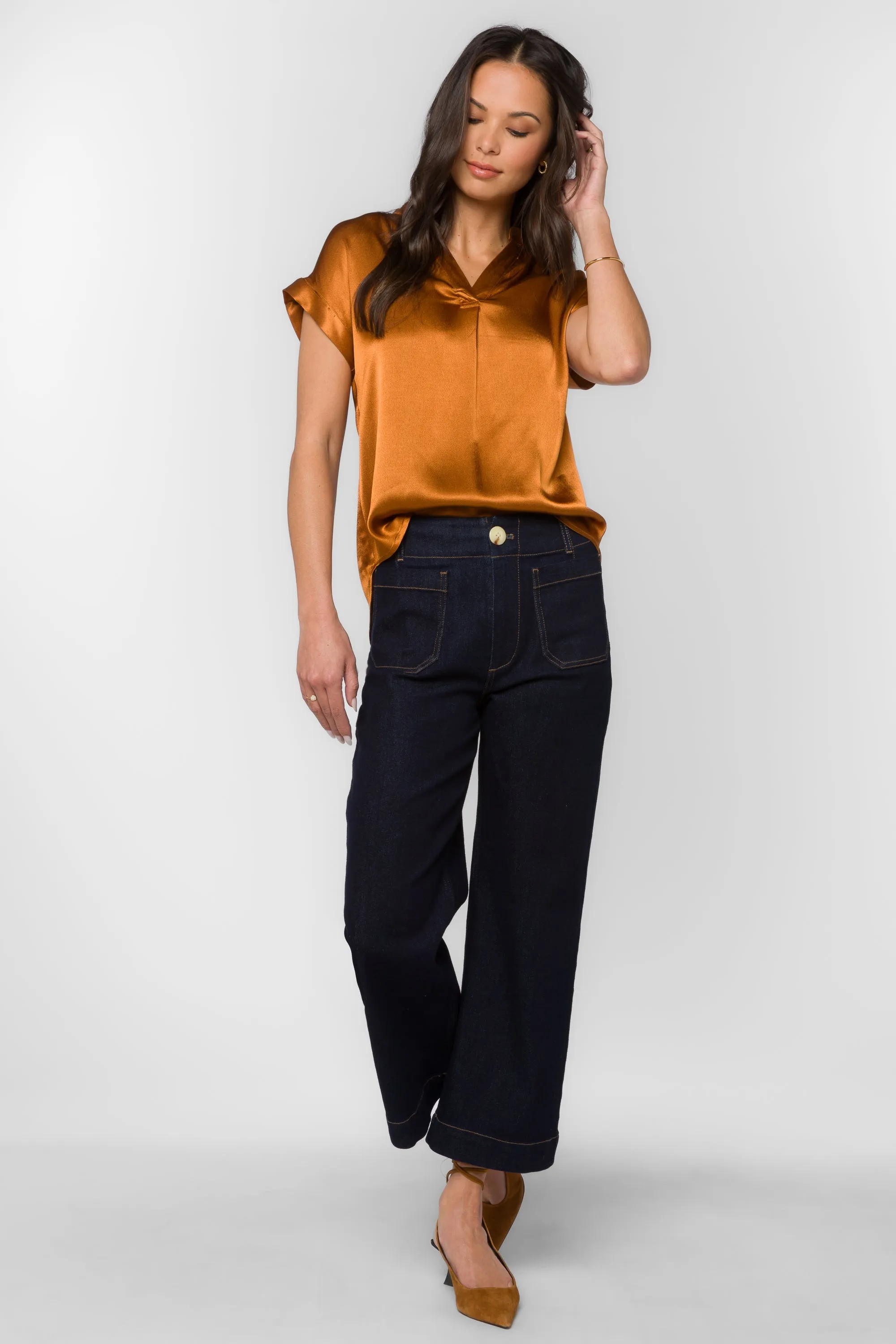 Huxley Toasted Cinnamon Top sold by Velvet Heart product image thumbnail 2