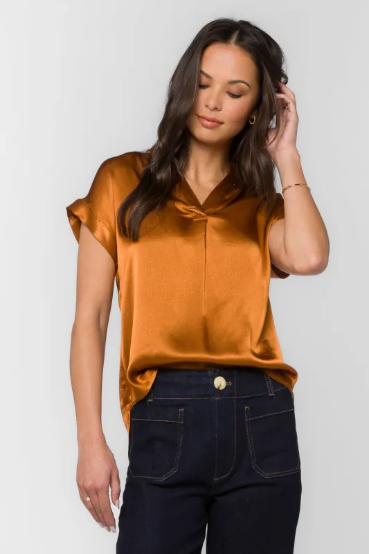 Huxley Toasted Cinnamon Top sold by Velvet Heart